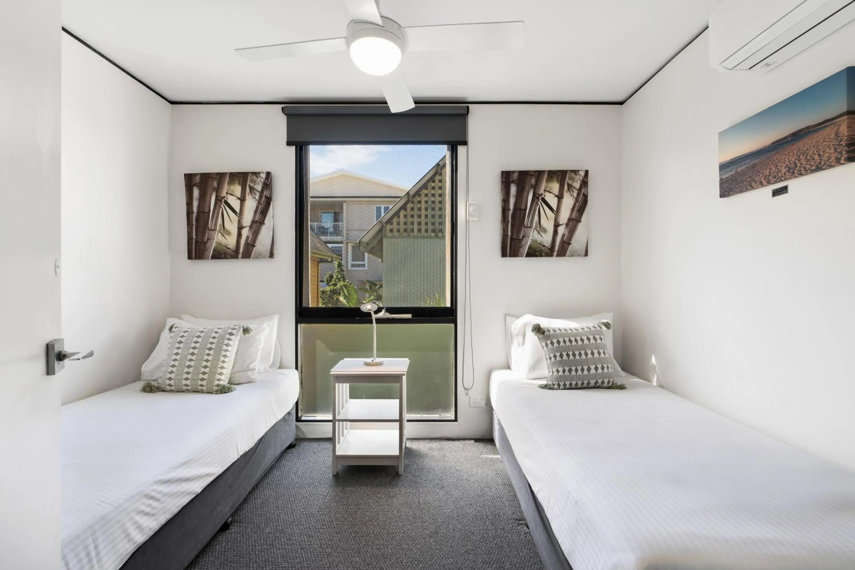 Bed in The Hastings Beach Houses