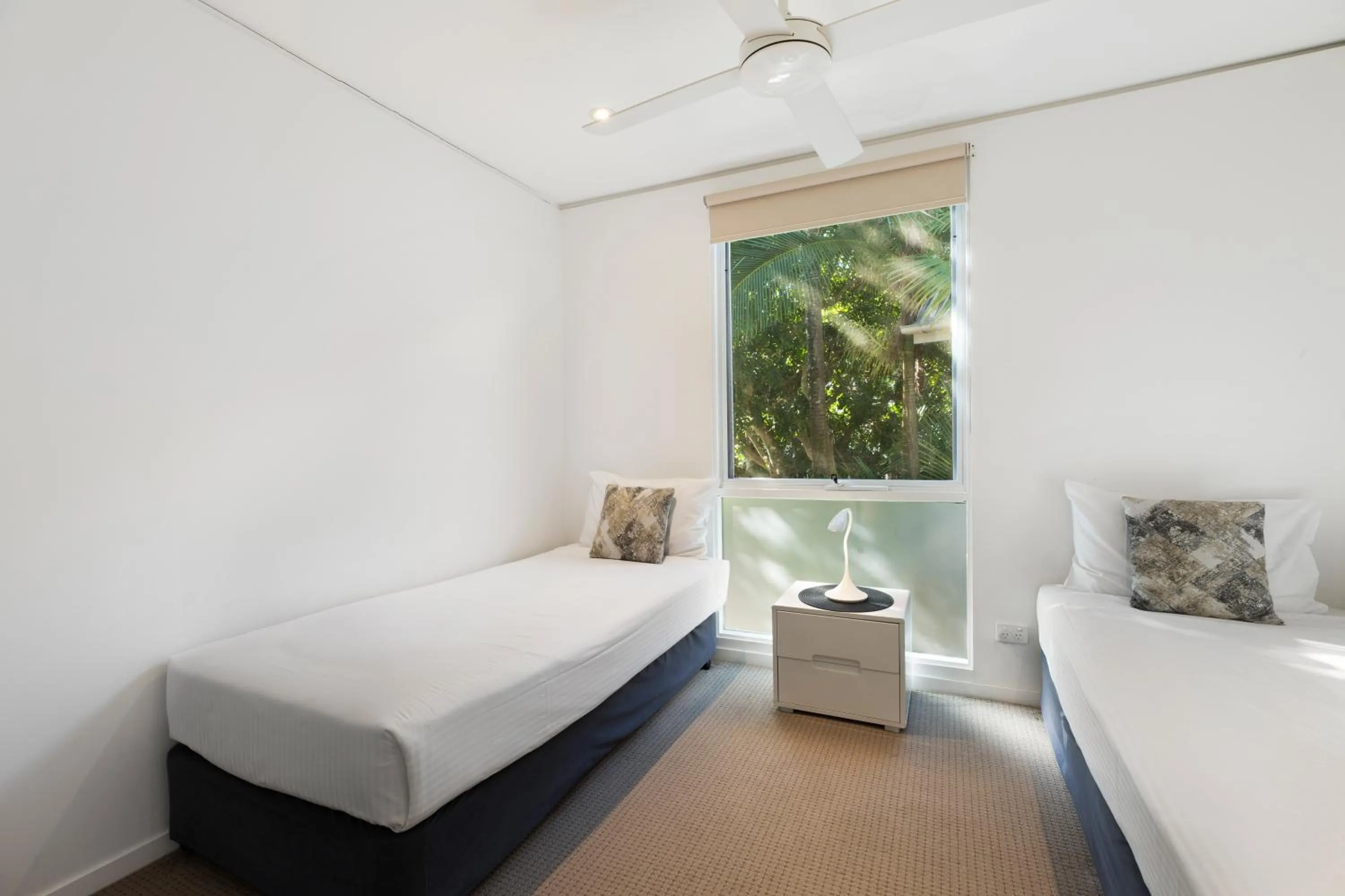 Bed in The Hastings Beach Houses