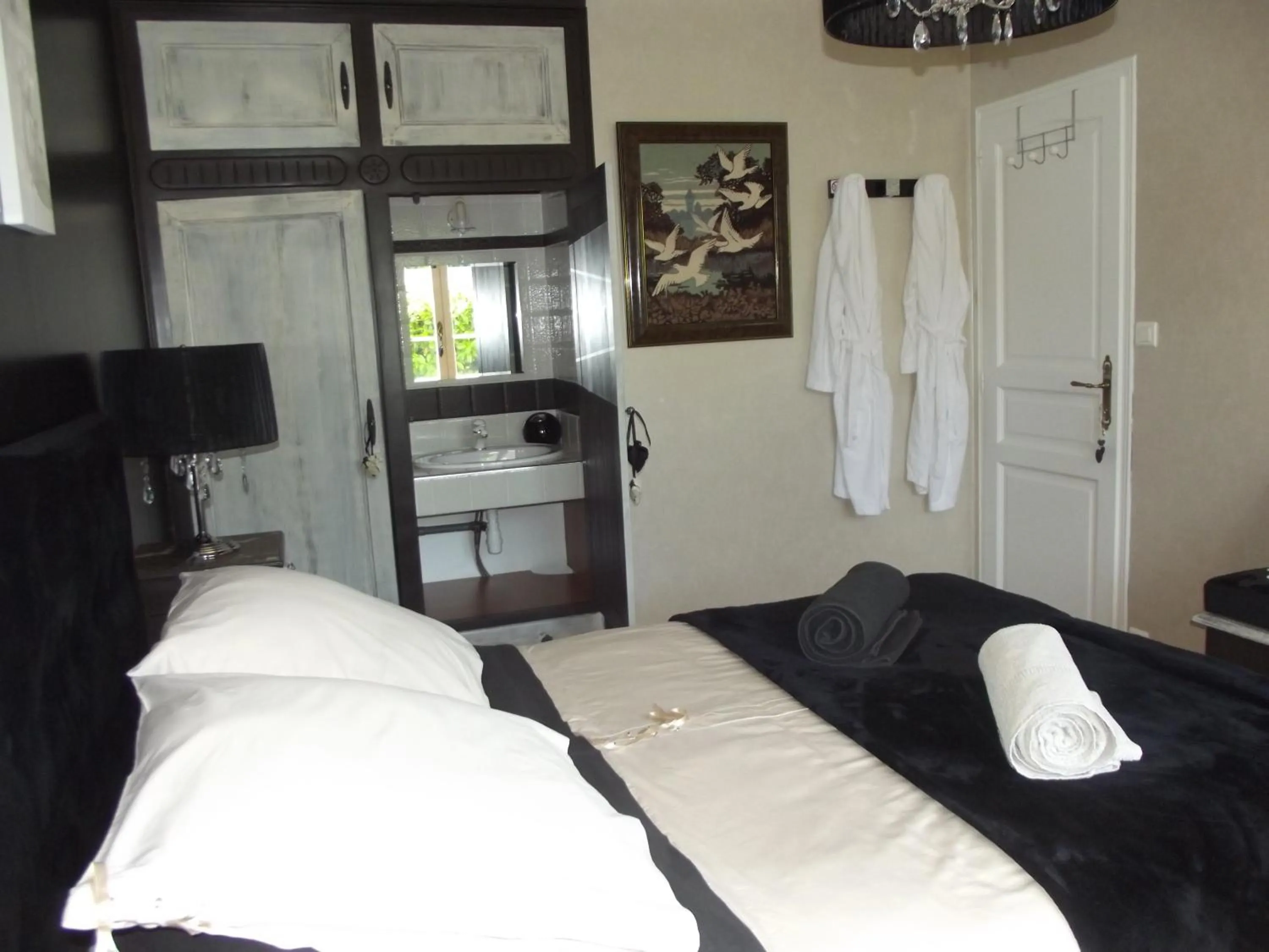 Bed in Entre Terre et Mer