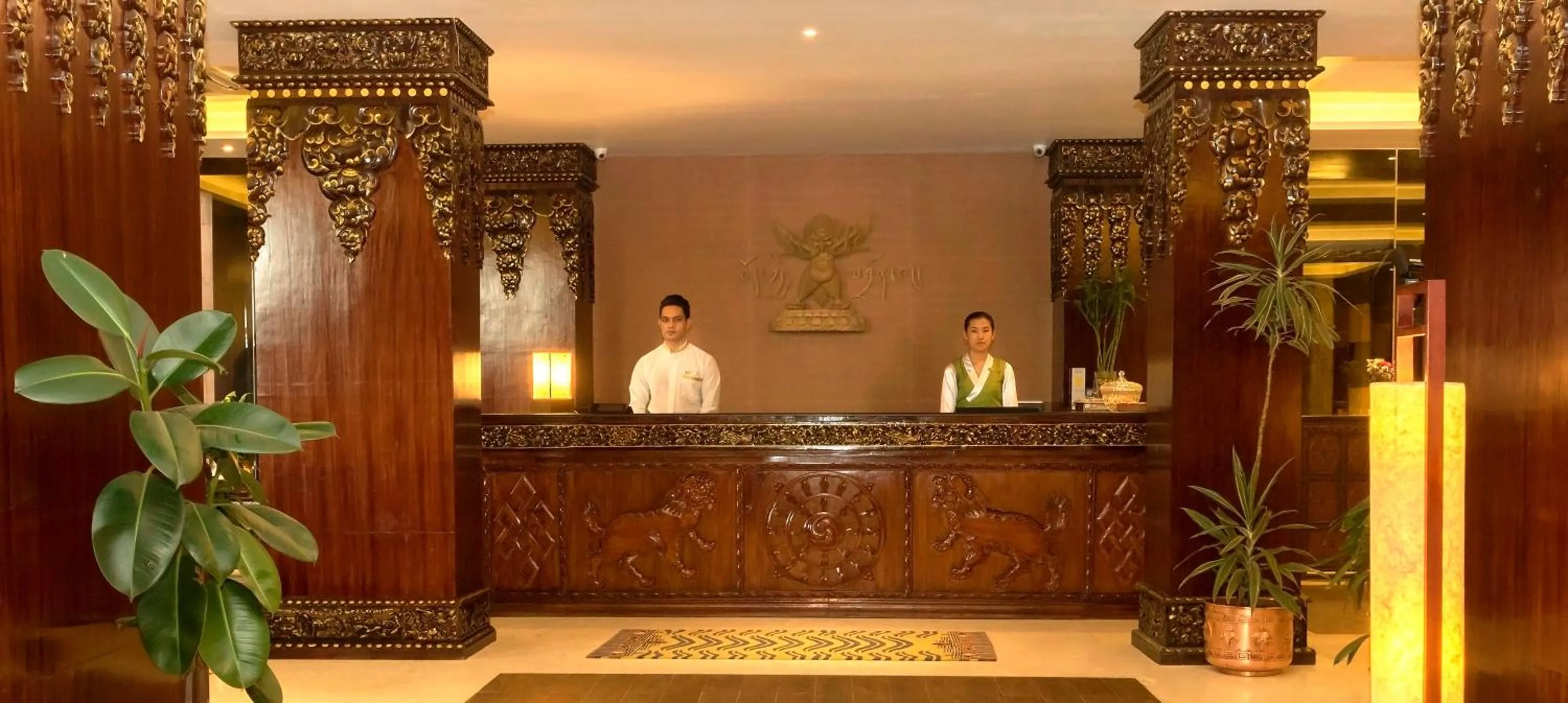 Staff in Hotel Tibet International