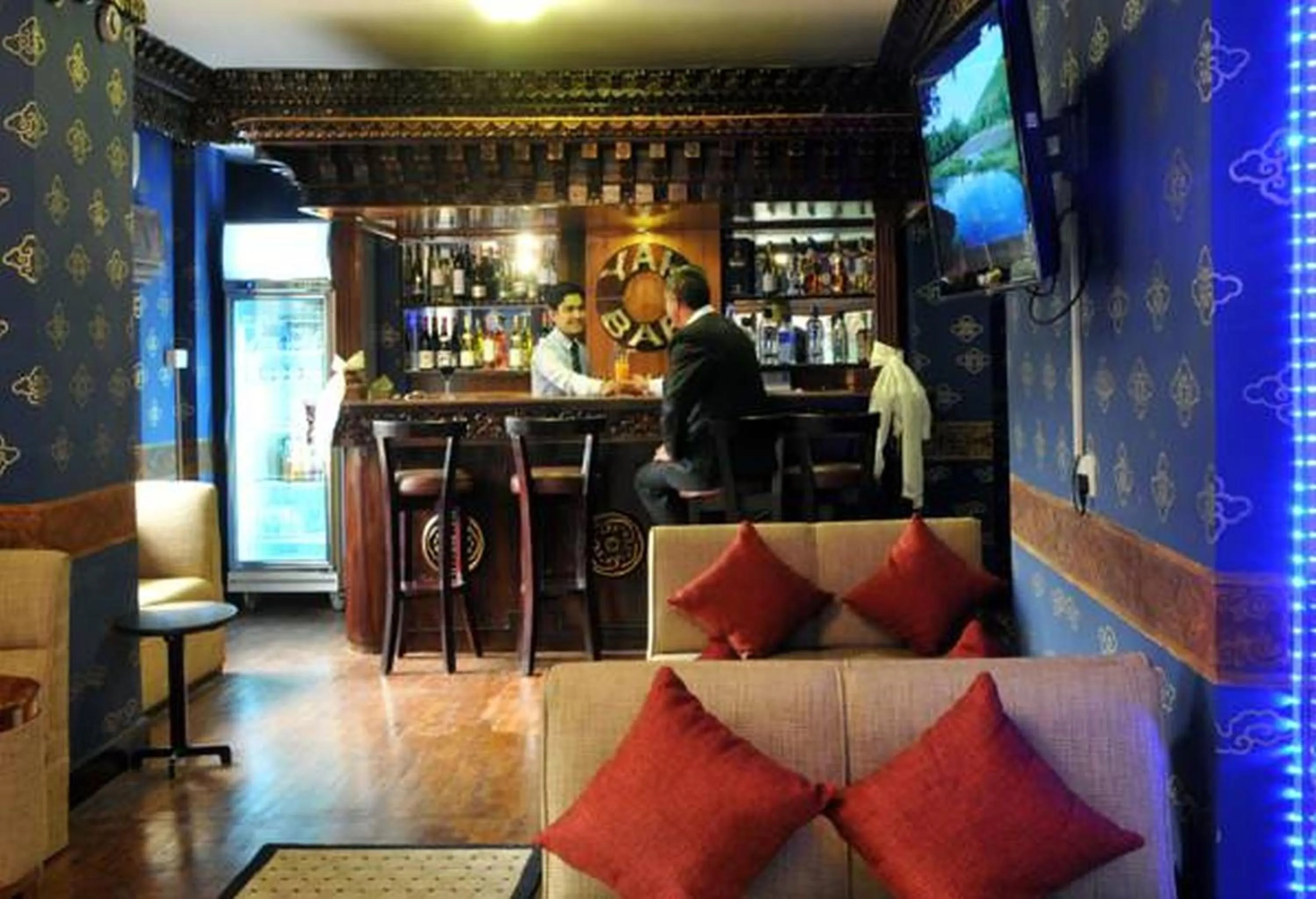 Lounge or bar in Hotel Tibet International