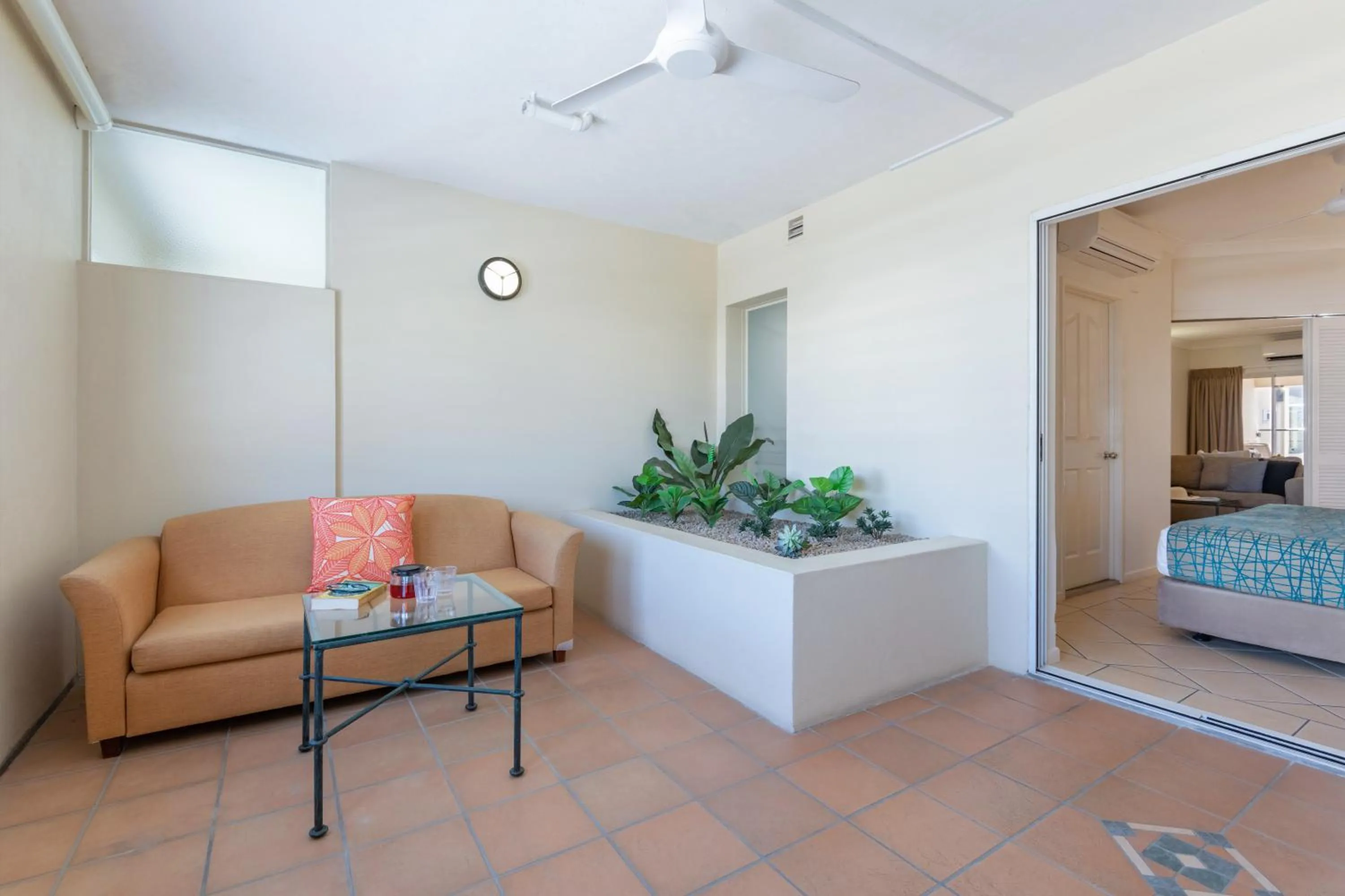 Patio in The Newport on Macrossan - Adults Only