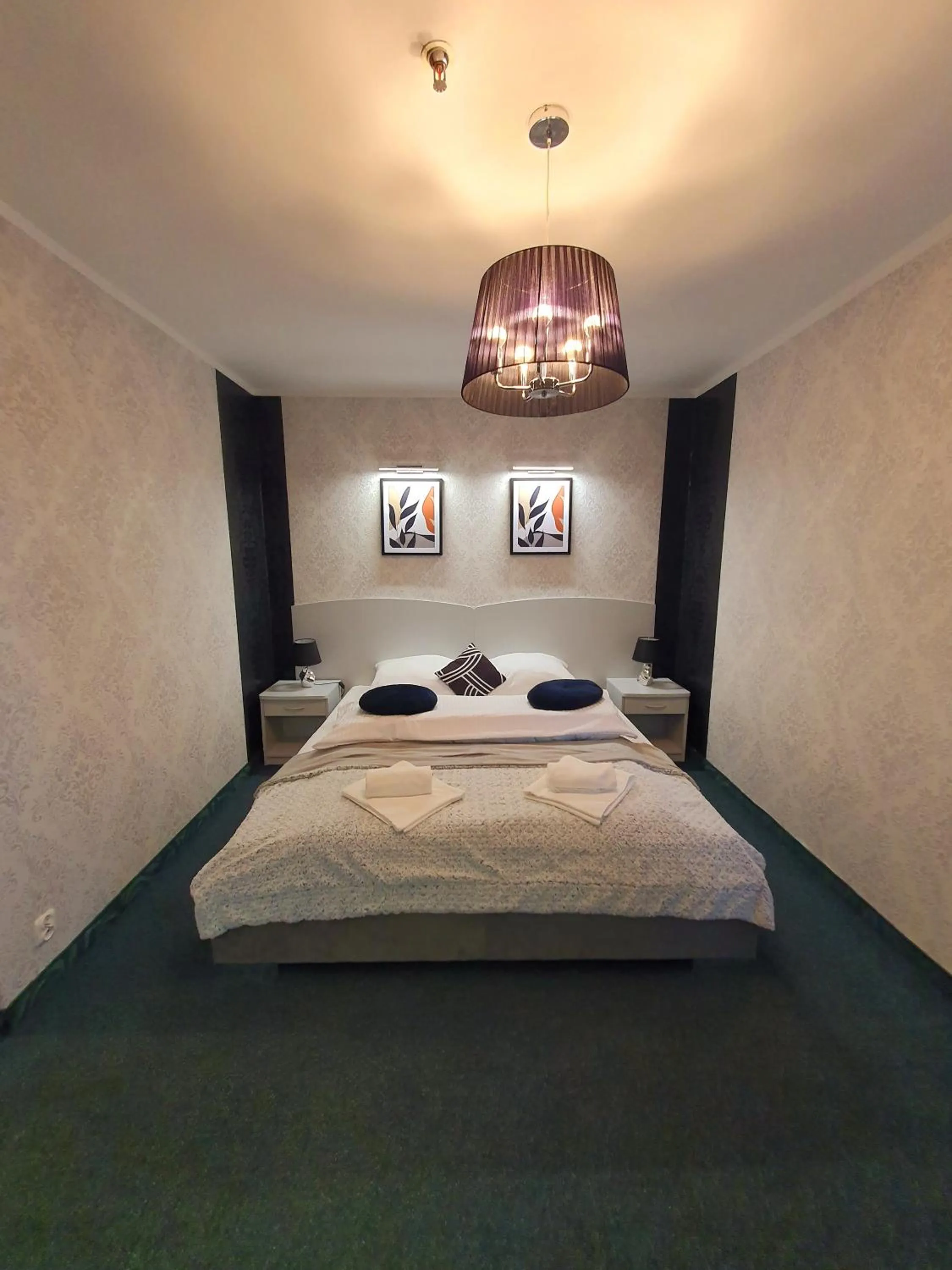 Bed in Hotel Zbyszko