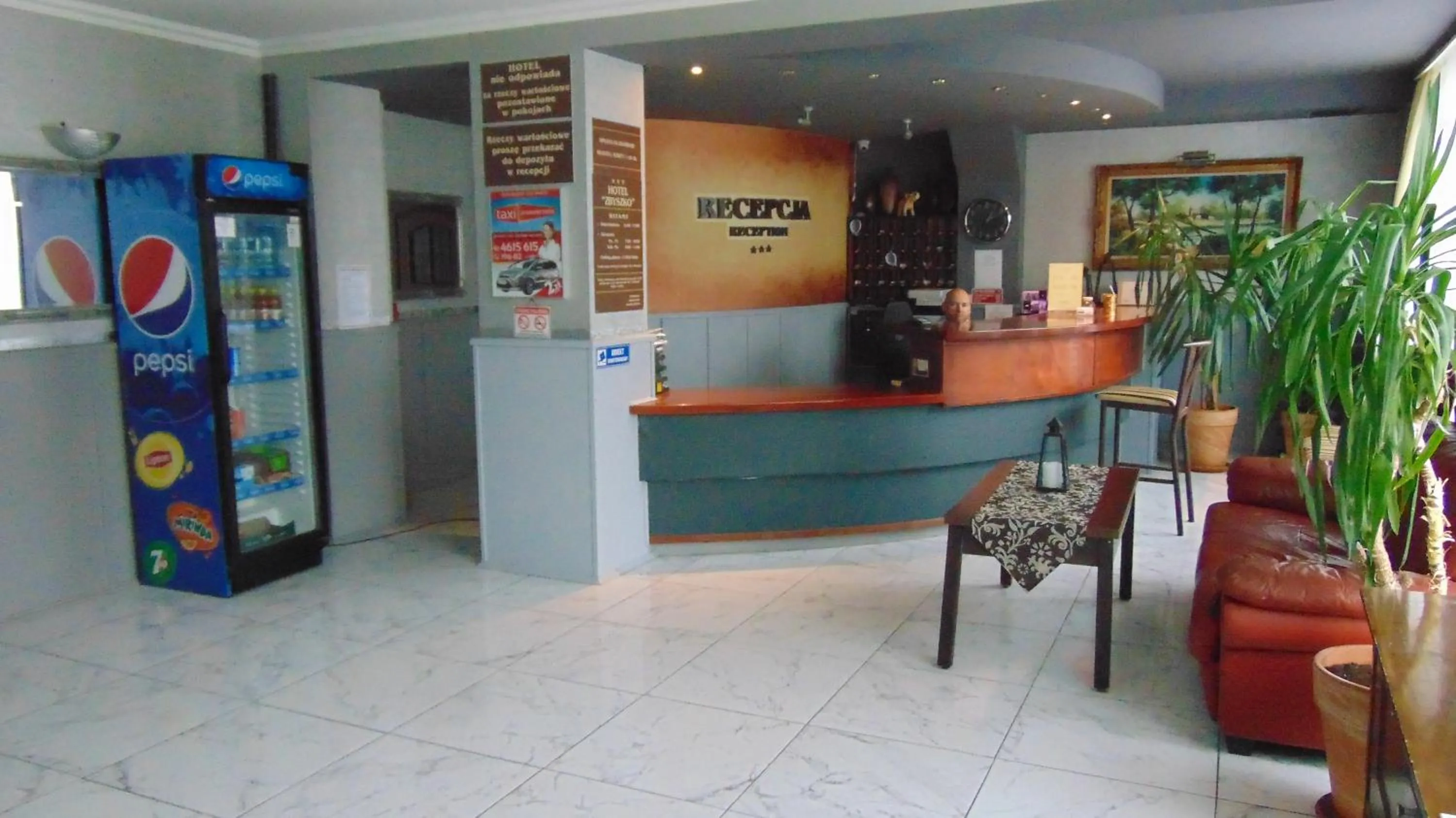 Lobby or reception in Hotel Zbyszko