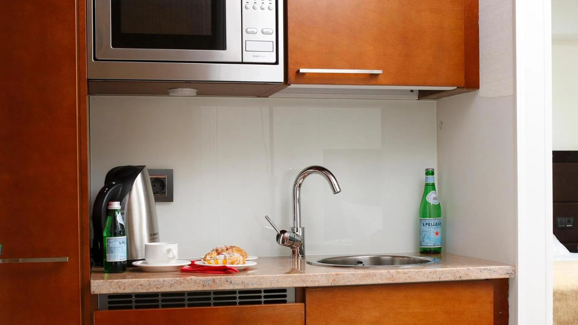 Kitchen or kitchenette in Naantali Spa Hotel