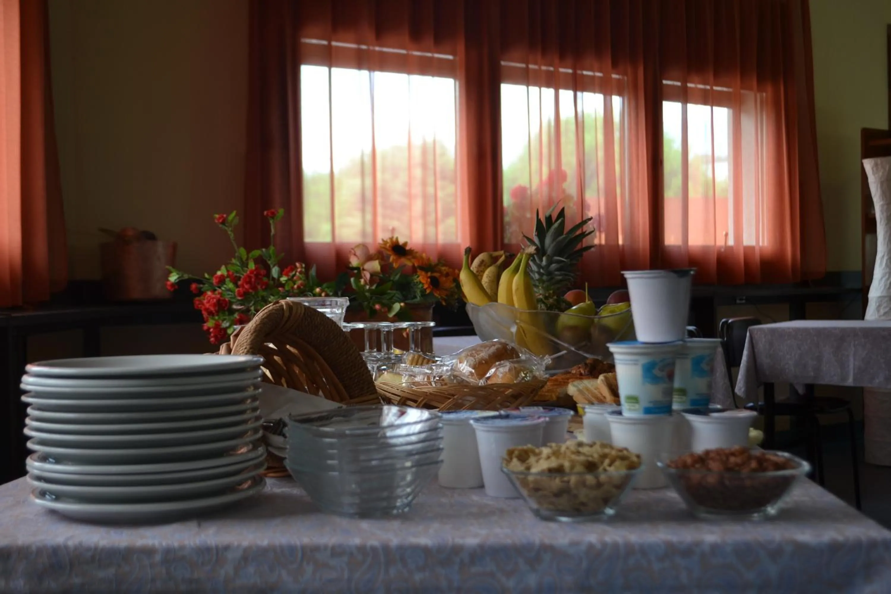 Buffet breakfast in Hotel Aurora