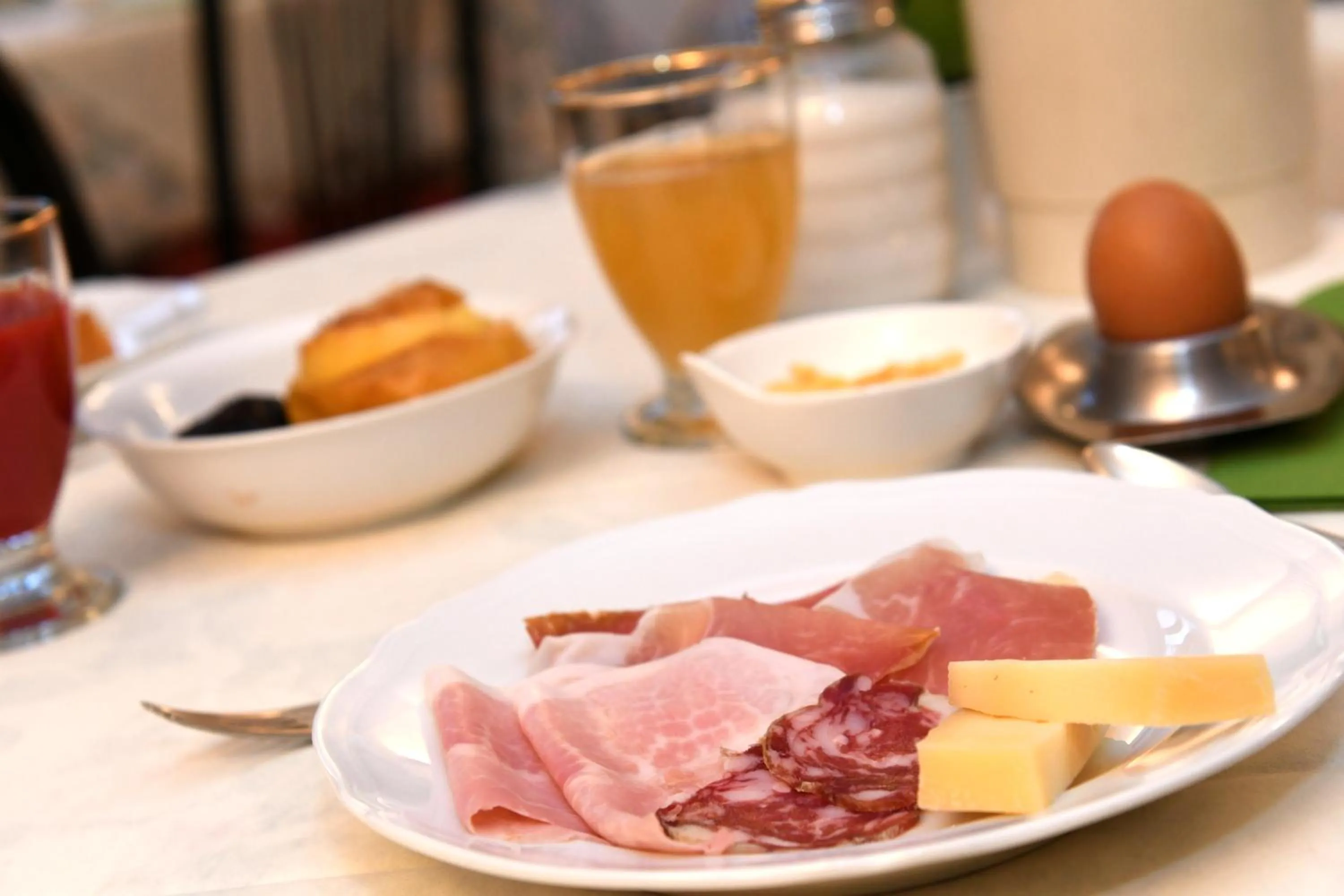 Food close-up in Hotel Silene Parking and Garage