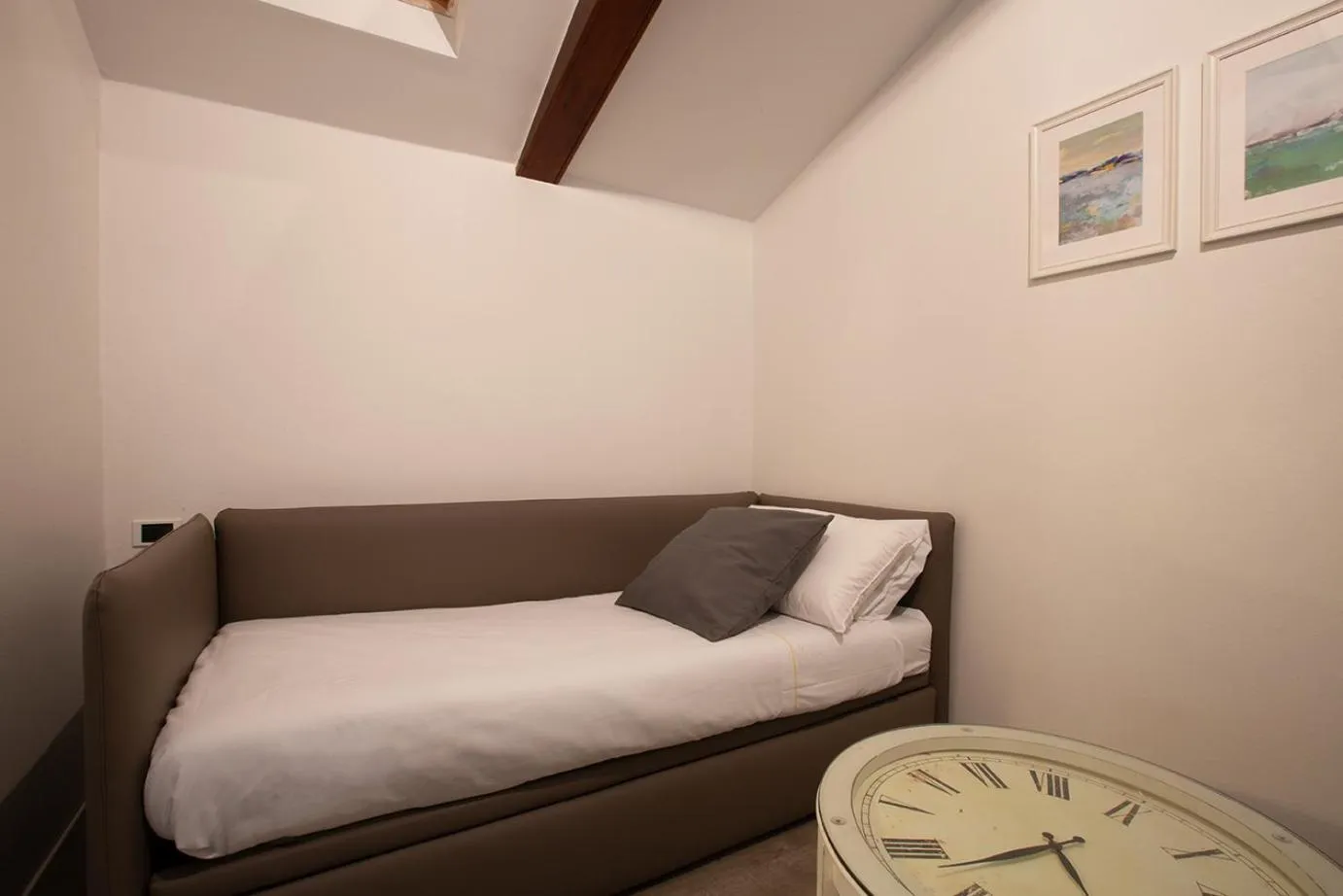 Bed in Hotel Orso Bruno