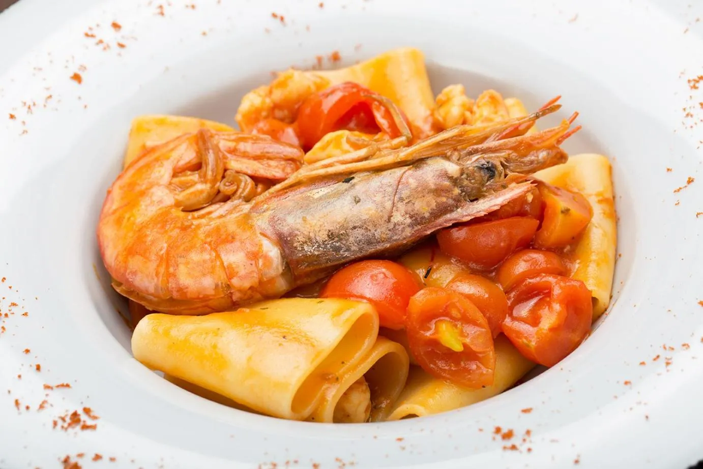 Food close-up in Hotel Orso Bruno