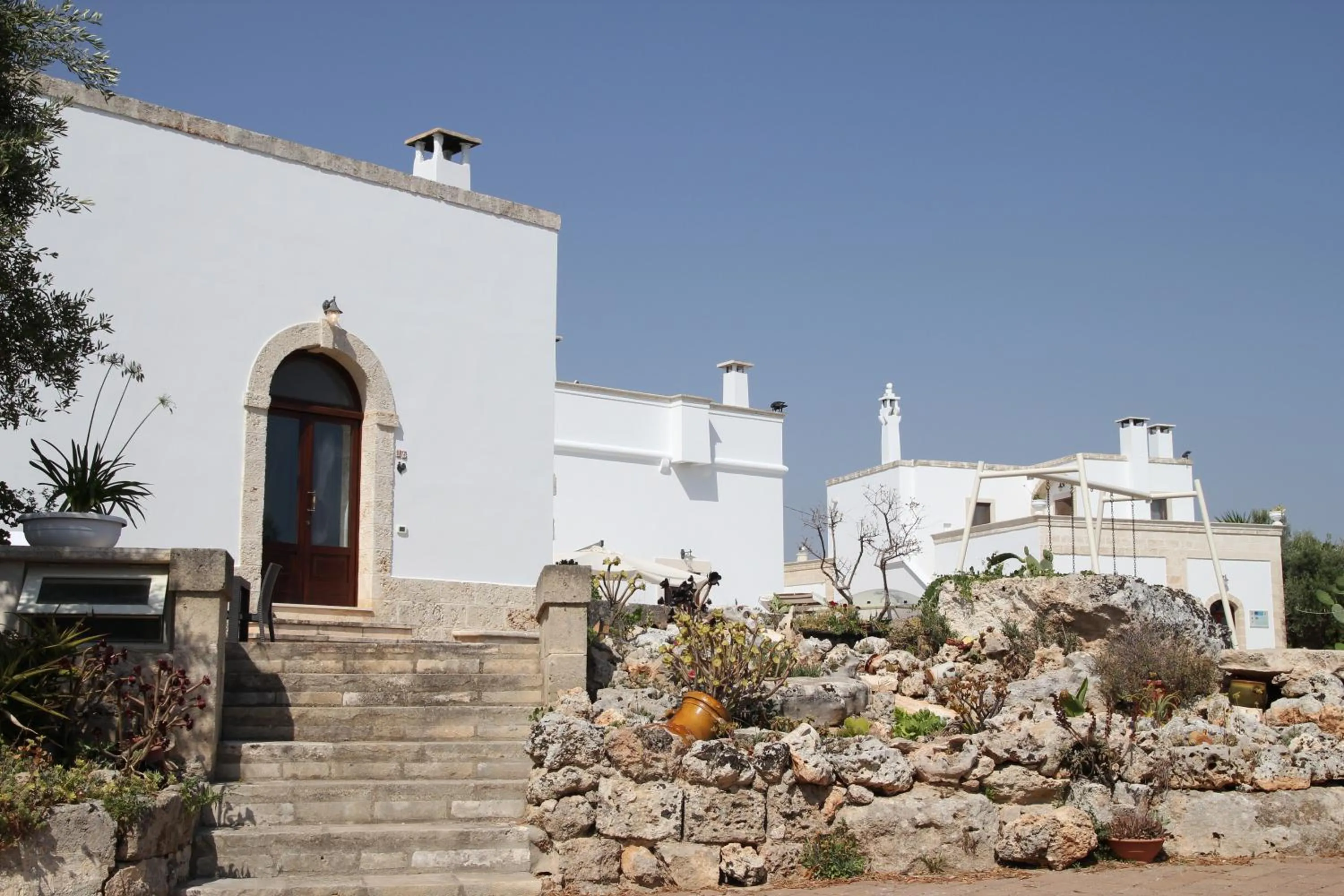 Facade/entrance in Masseria San Martino
