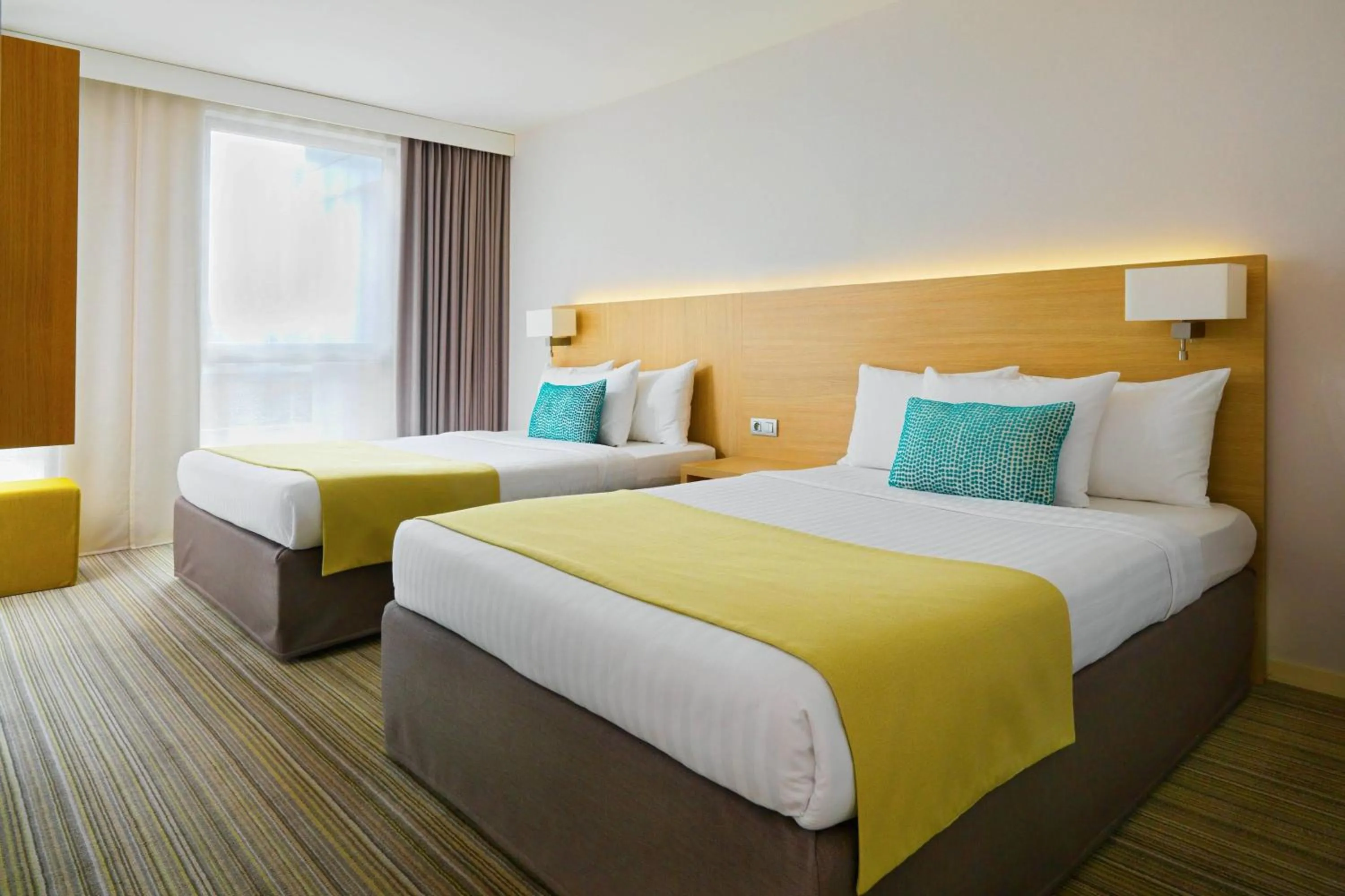 Bedroom, Bed in Courtyard by Marriott Montpellier