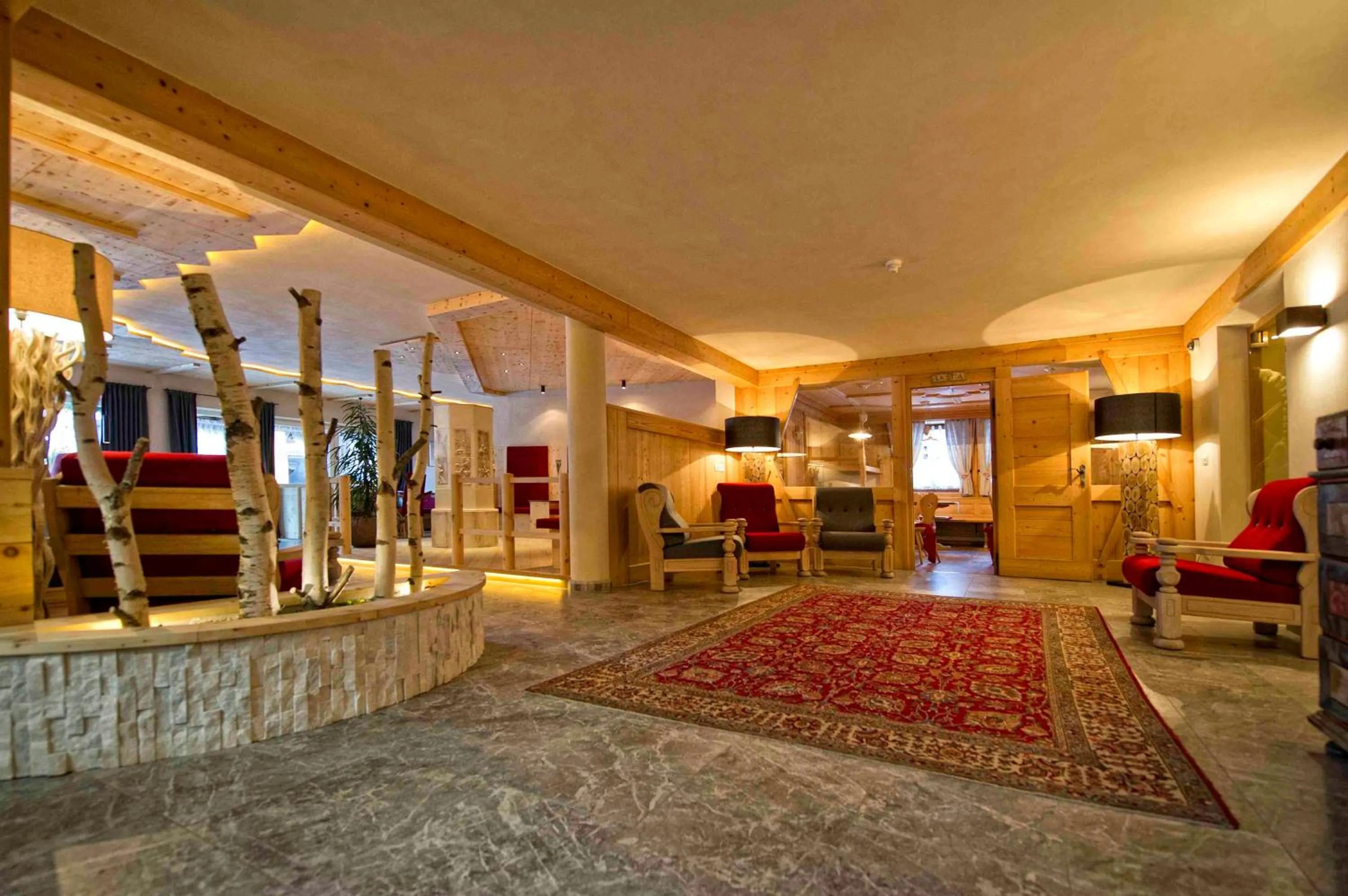 Communal lounge/ TV room in Hotel Teresa