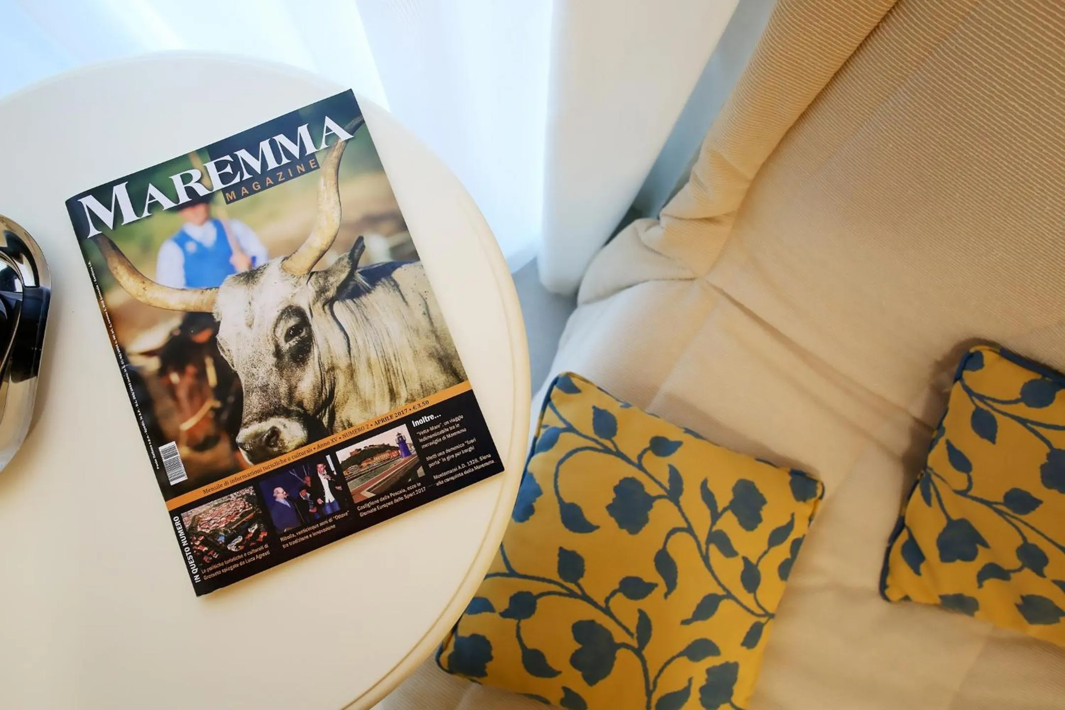 Decorative detail in Hotel Rosmarina