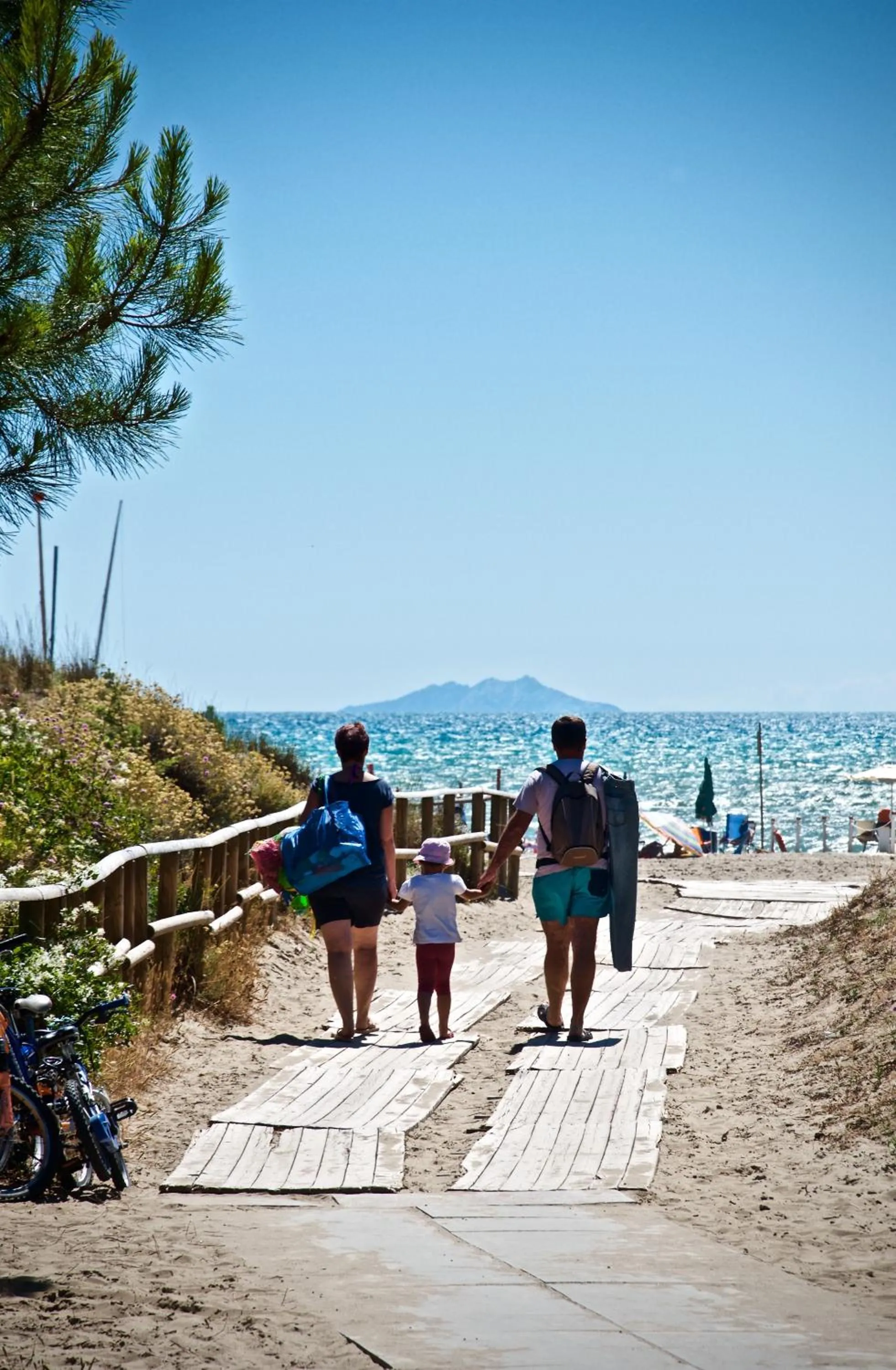 Beach in Hotel Rosmarina