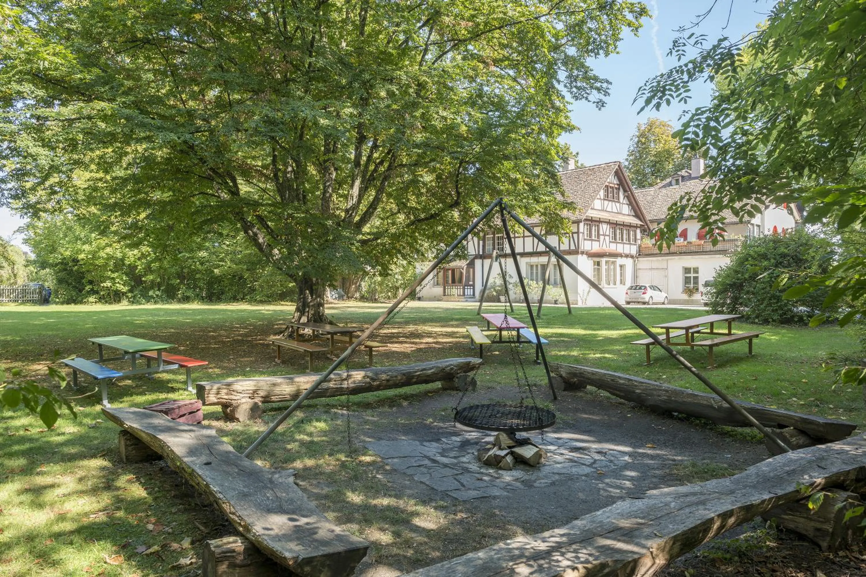 BBQ facilities in Schaffhausen Youth Hostel