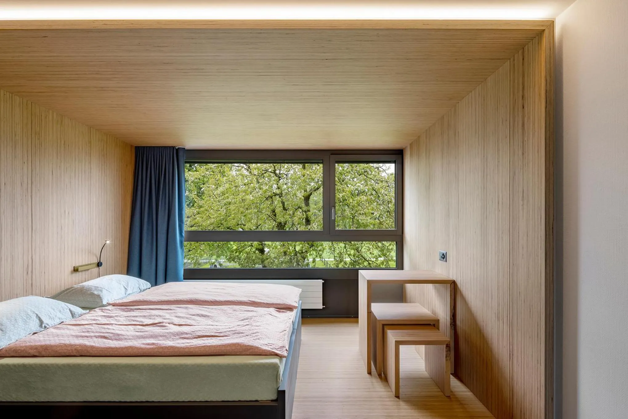 Photo of the whole room, Bed in Rapperswil-Jona Youth Hostel