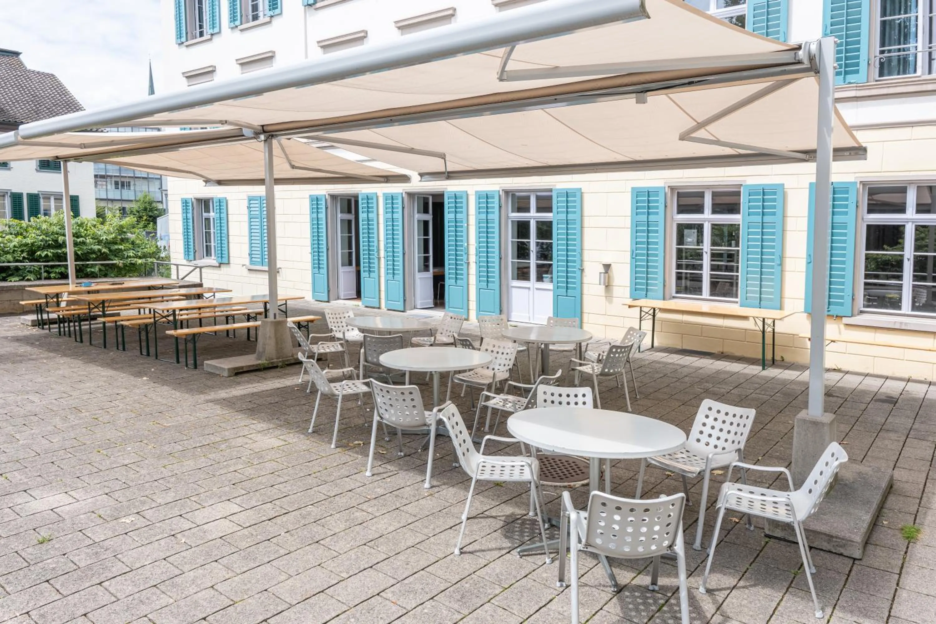 Balcony/Terrace in Richterswil Youth Hostel