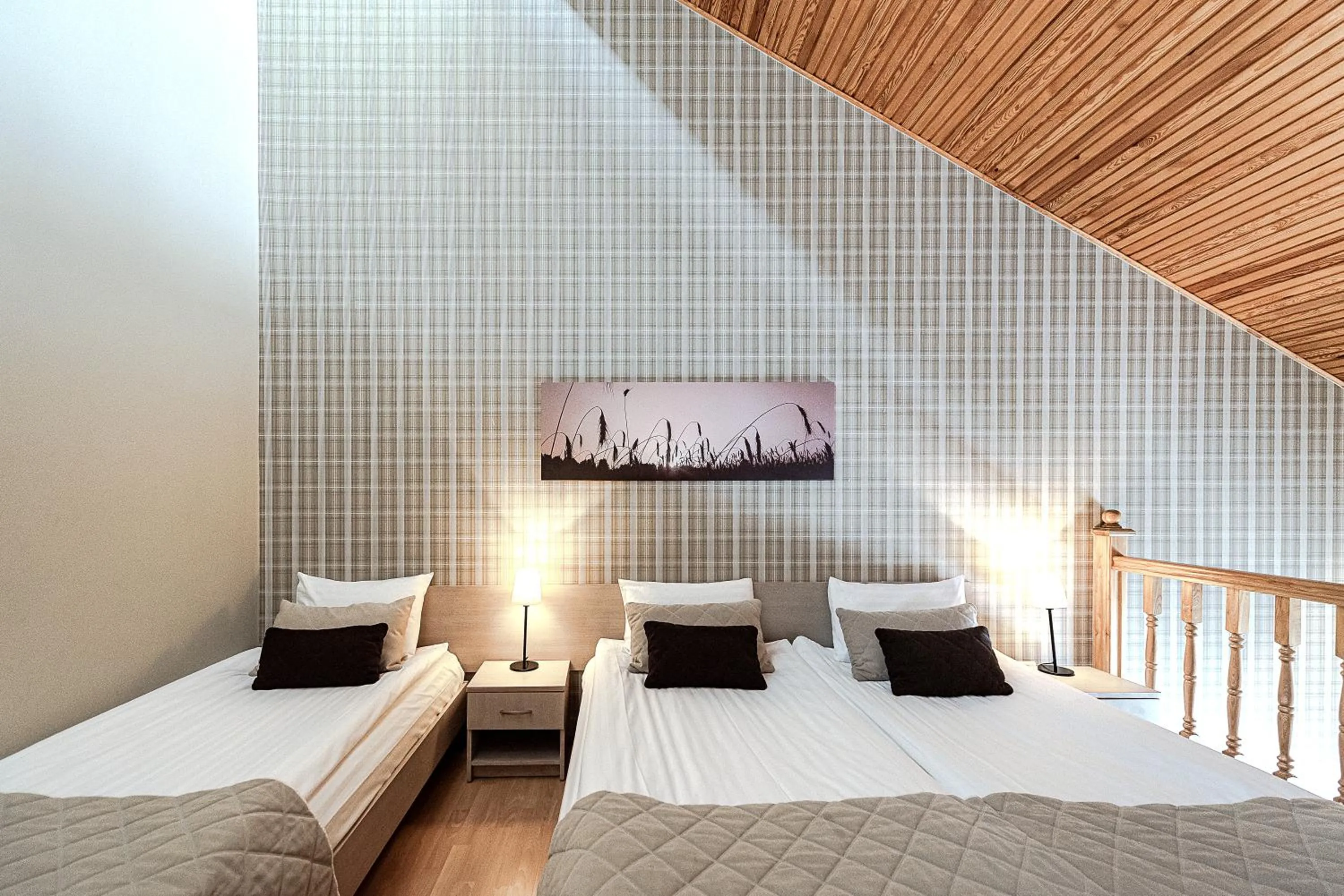 Bed in Nykščio Namai & SPA