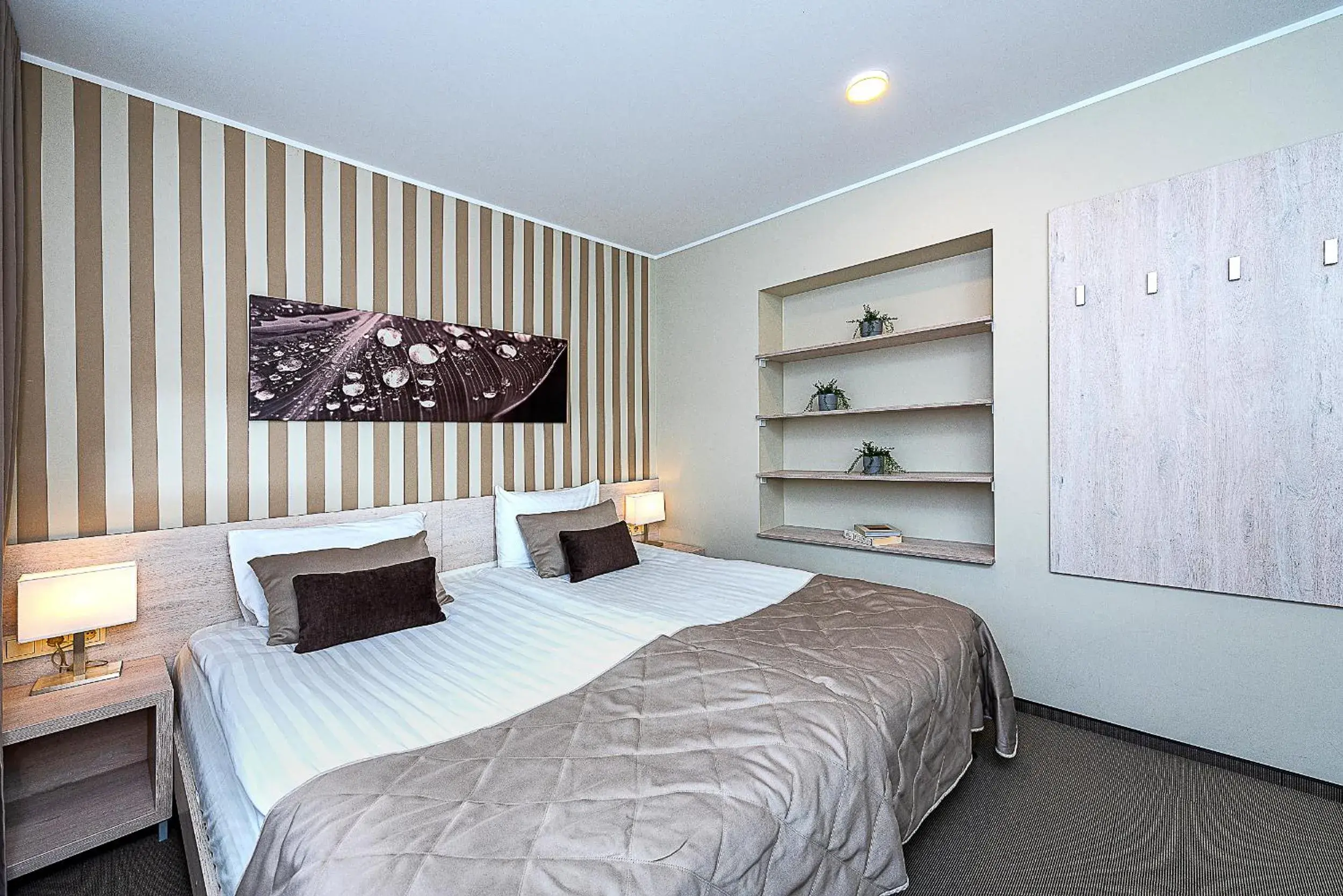 Two-bedroom Suite with Living Room, Kitchenette and Spa Access in Nykščio Namai & SPA Two-bedroom Suite with Living Room, Kitchenette and Spa Access in Nykščio Namai & SPA