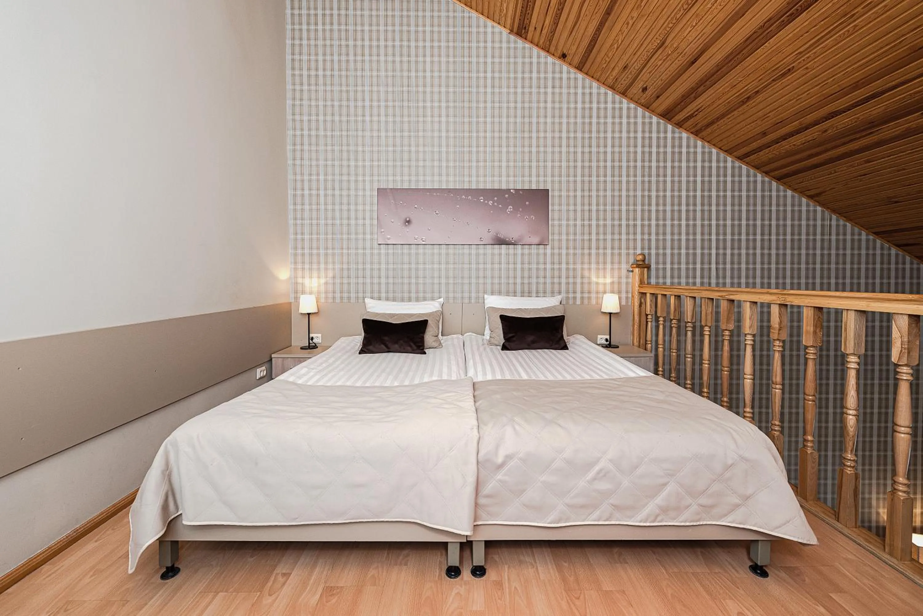 Bed in Nykščio Namai & SPA