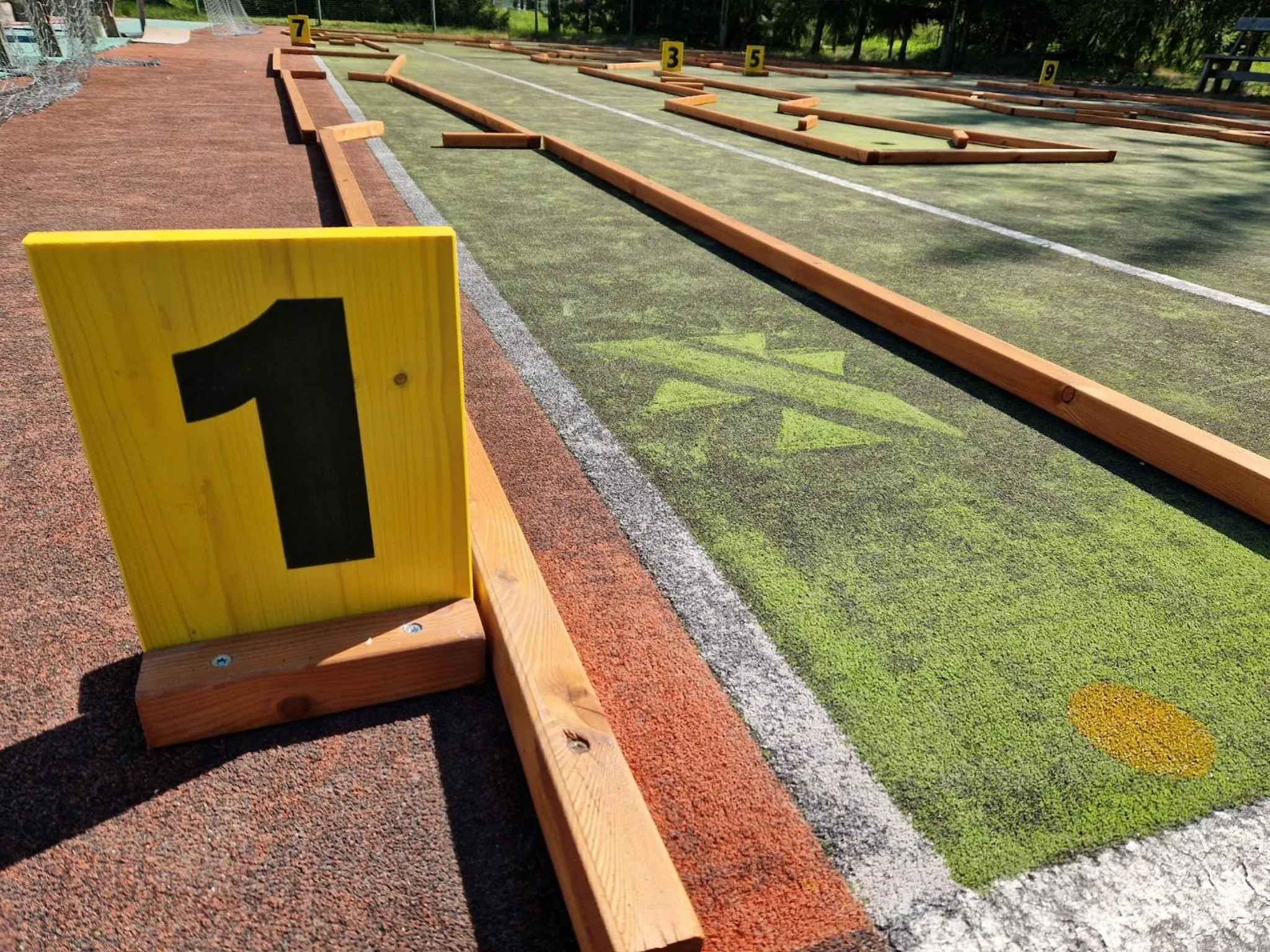 Minigolf in Nykščio Namai & SPA