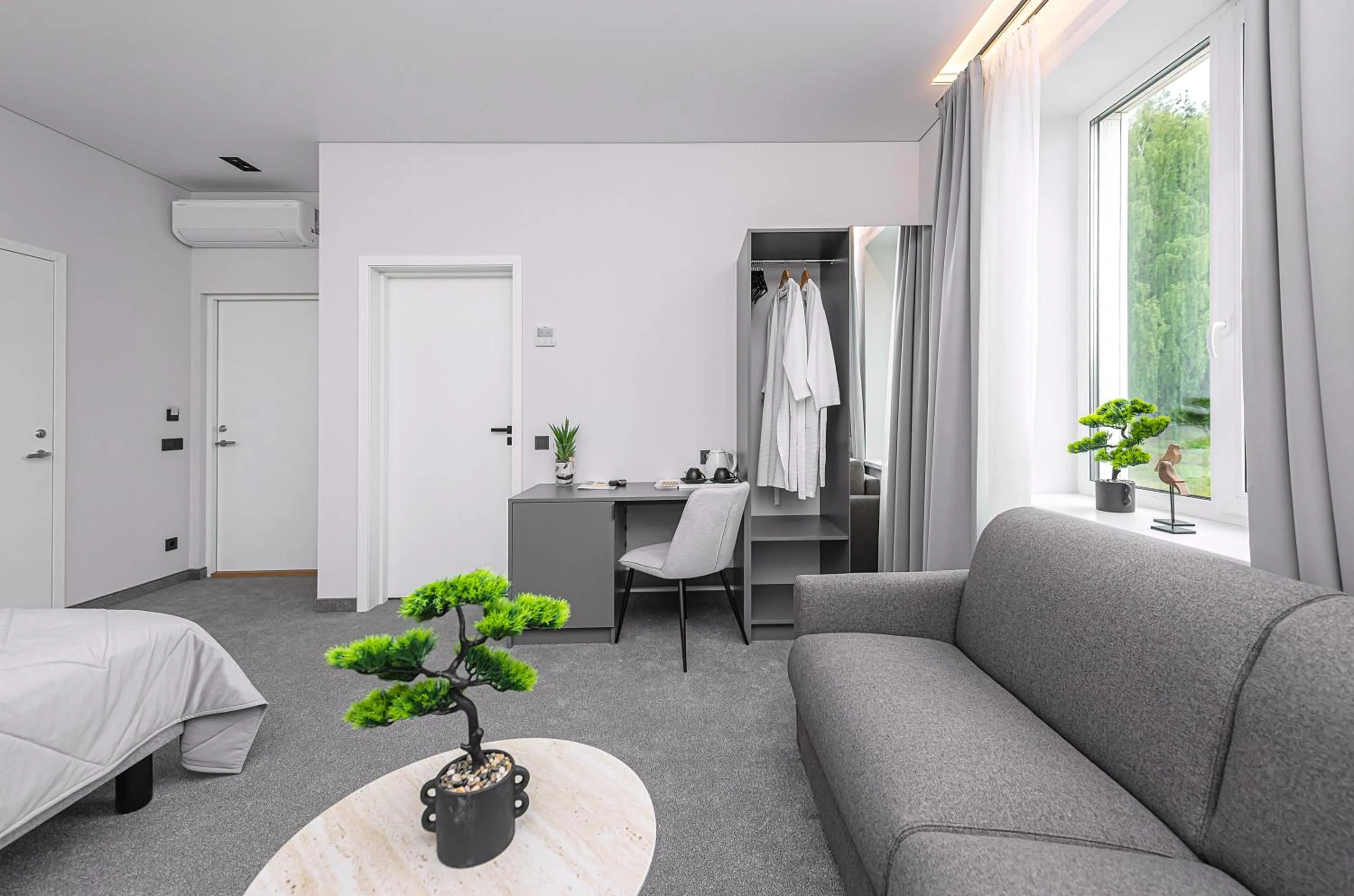 Seating area in Nykščio Namai & SPA