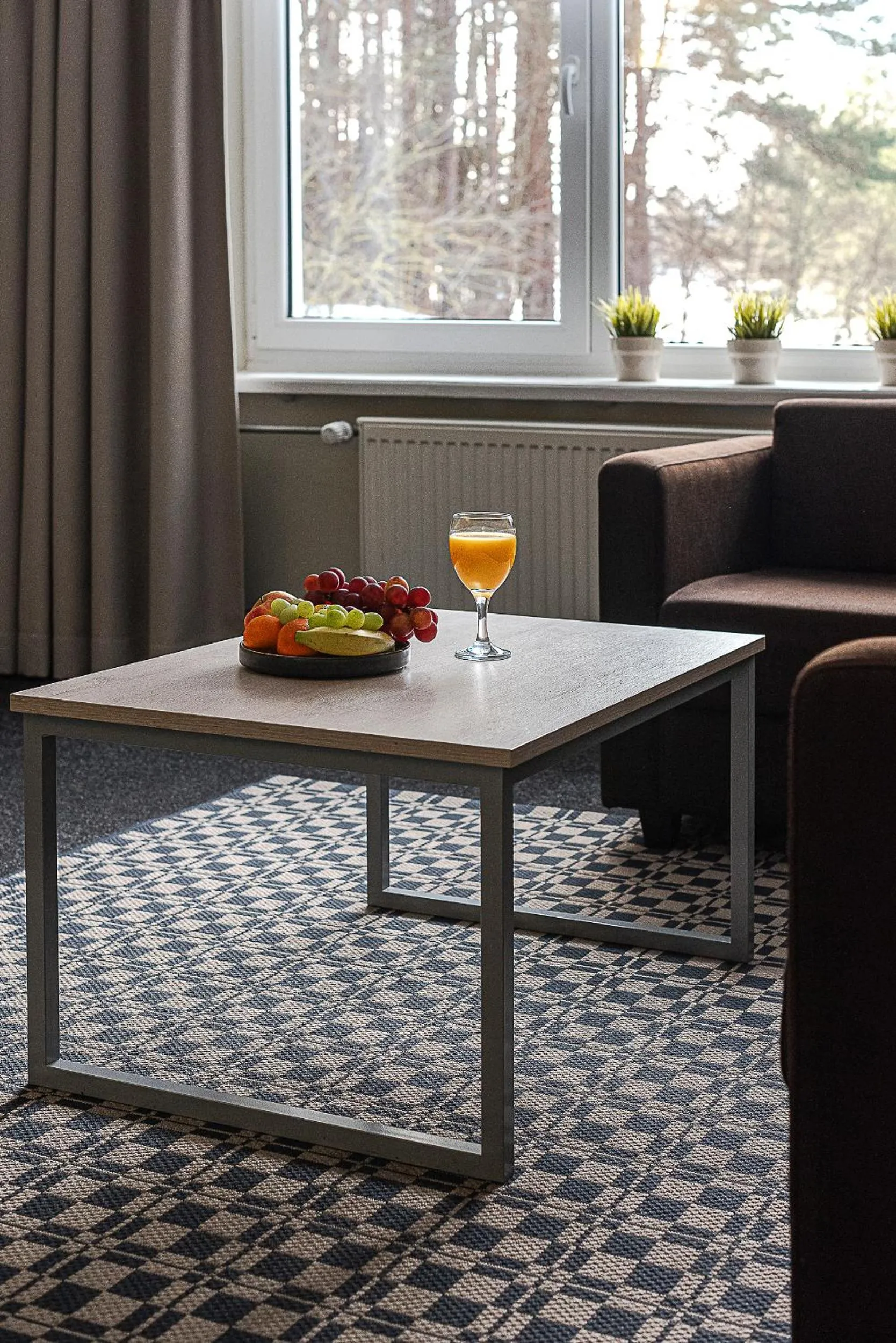 Living room in Nykščio Namai & SPA