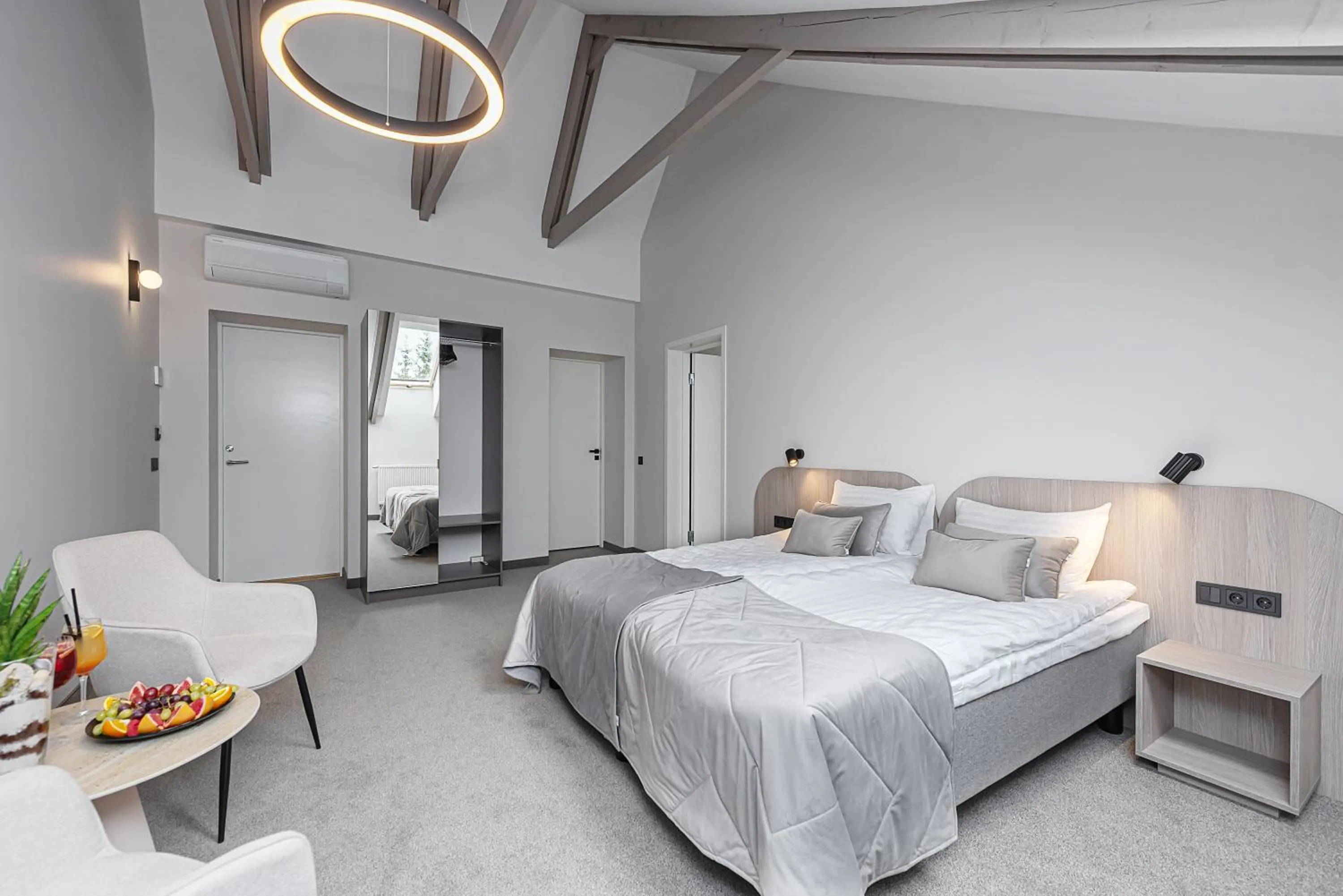 Bedroom, Bed in Nykščio Namai & SPA