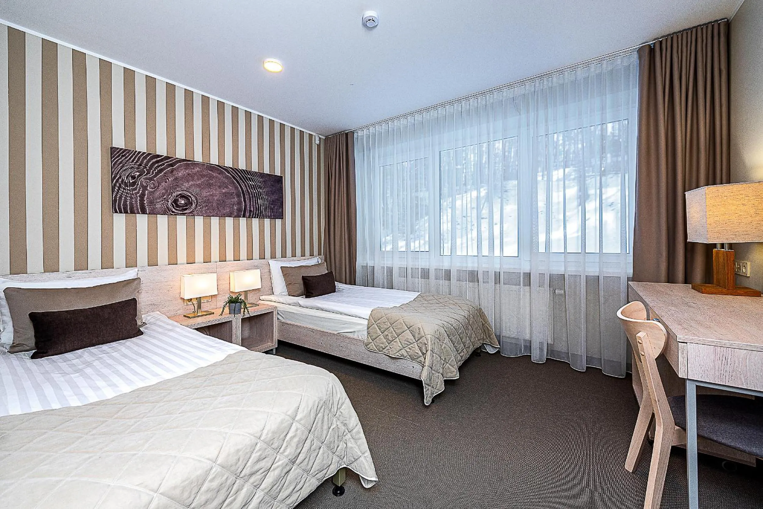 Bedroom, Bed in Nykščio Namai & SPA