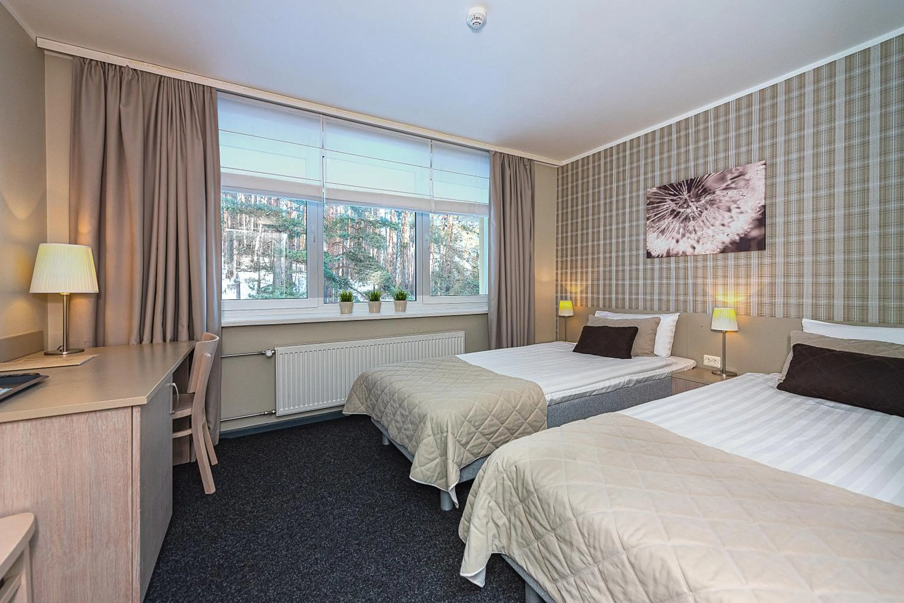 Bed in Nykščio Namai & SPA