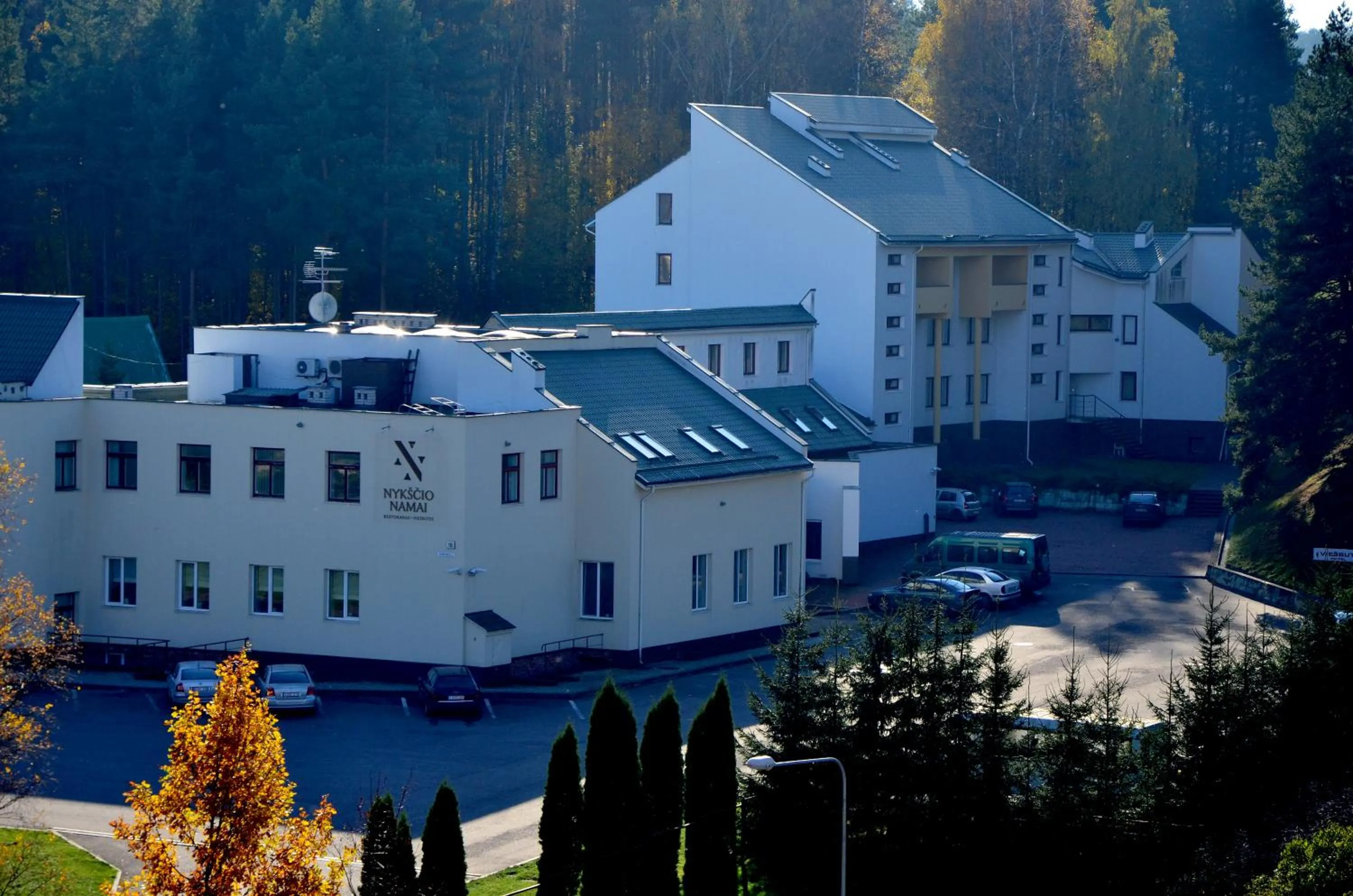Property building in Nykščio Namai & SPA