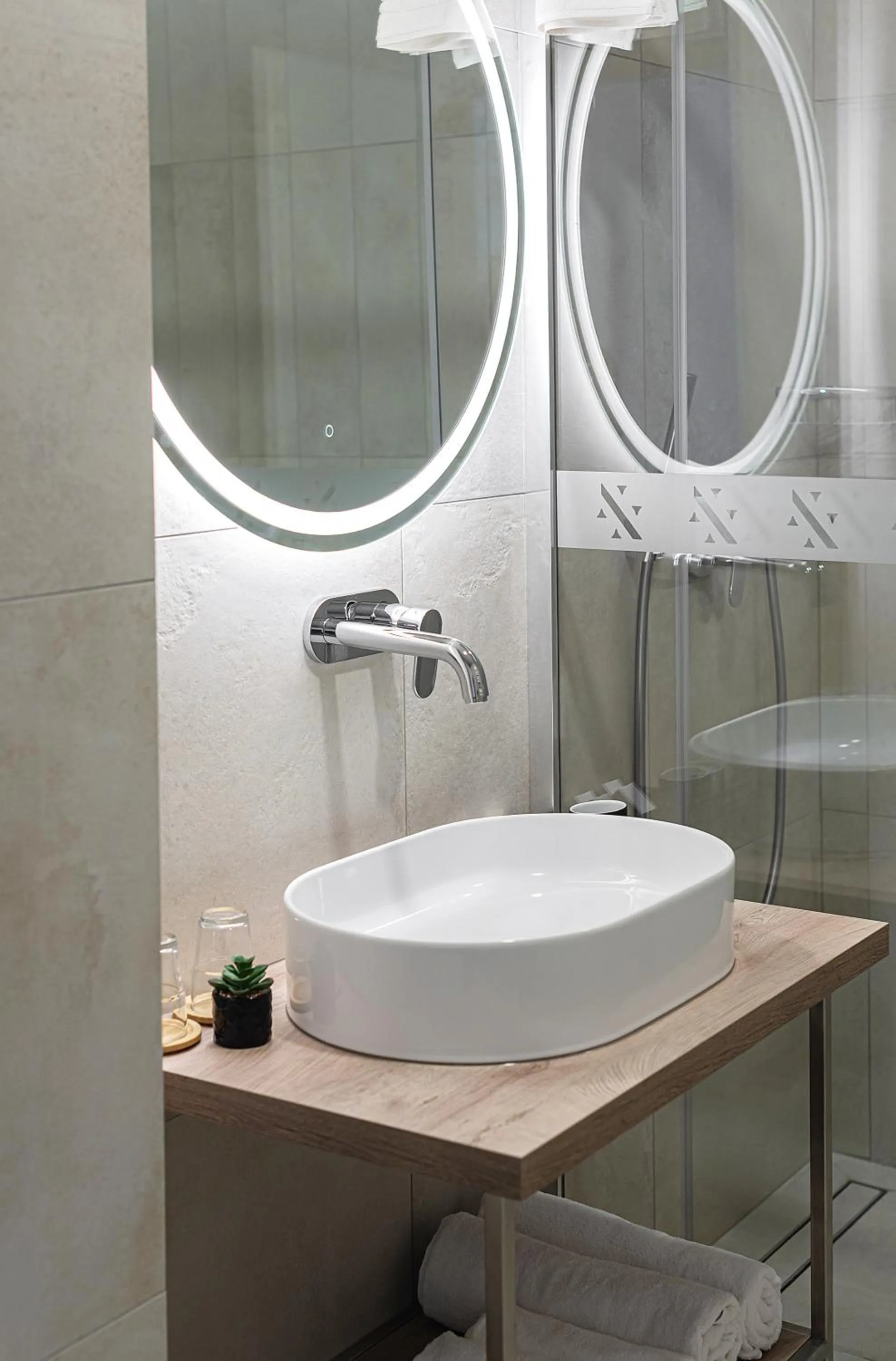 Bathroom in Nykščio Namai & SPA