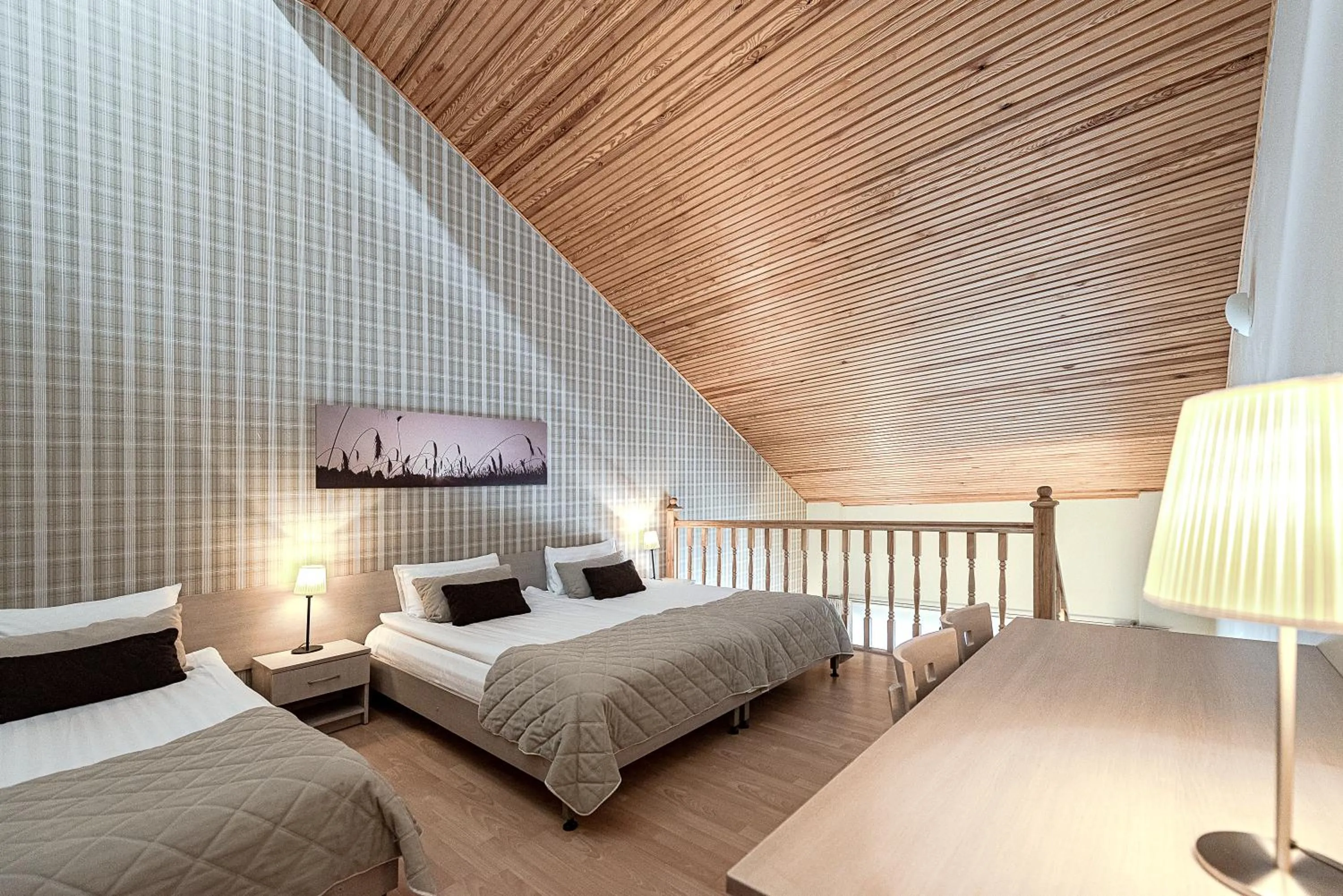 Bed in Nykščio Namai & SPA