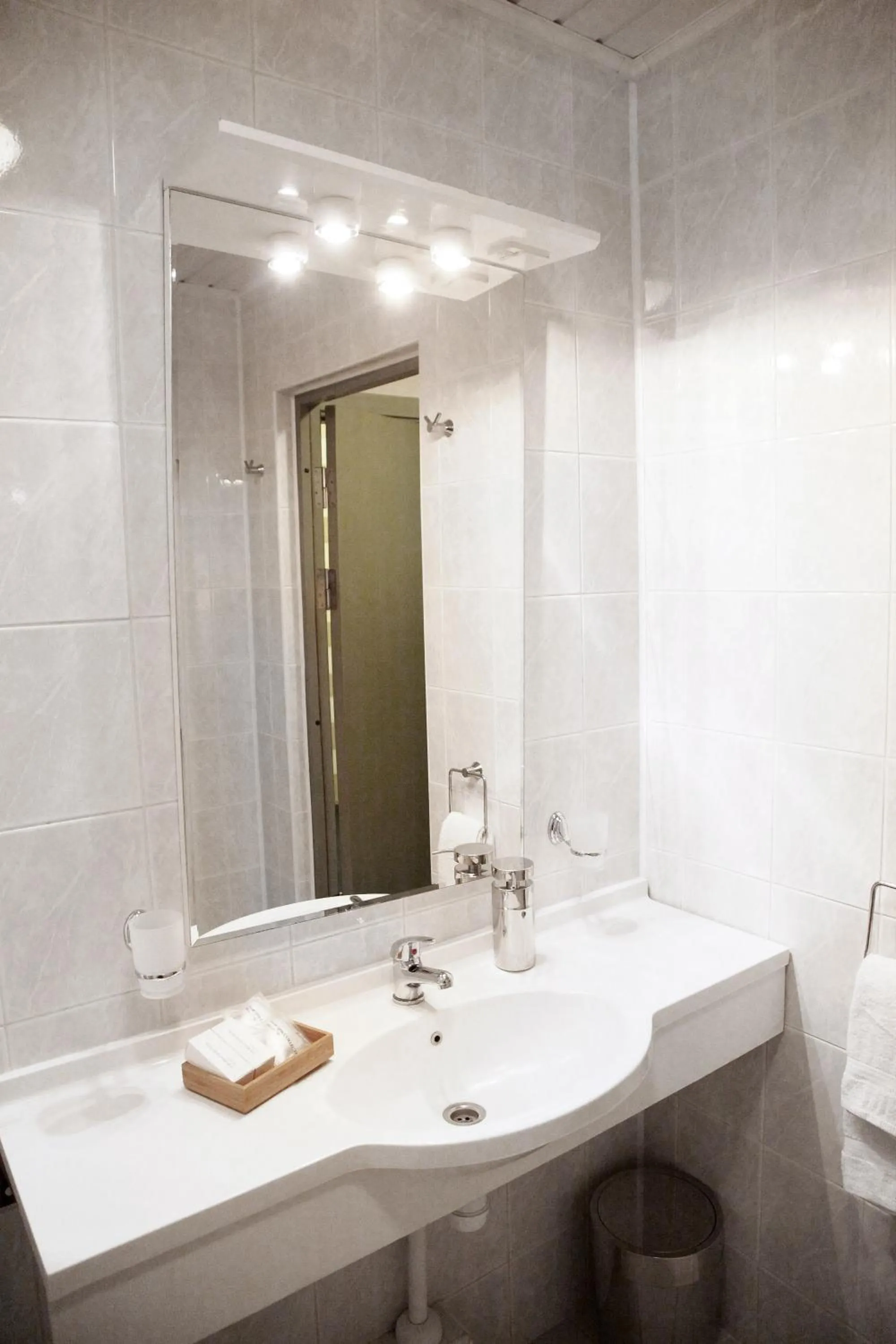 Shower in Nykščio Namai & SPA