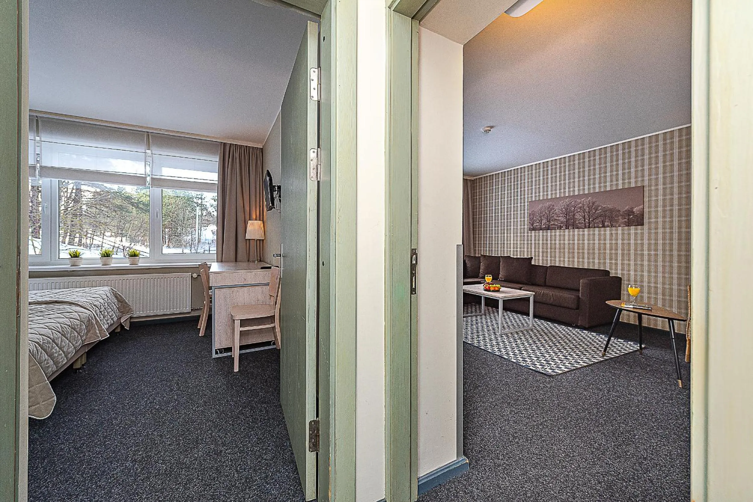 Bed in Nykščio Namai & SPA