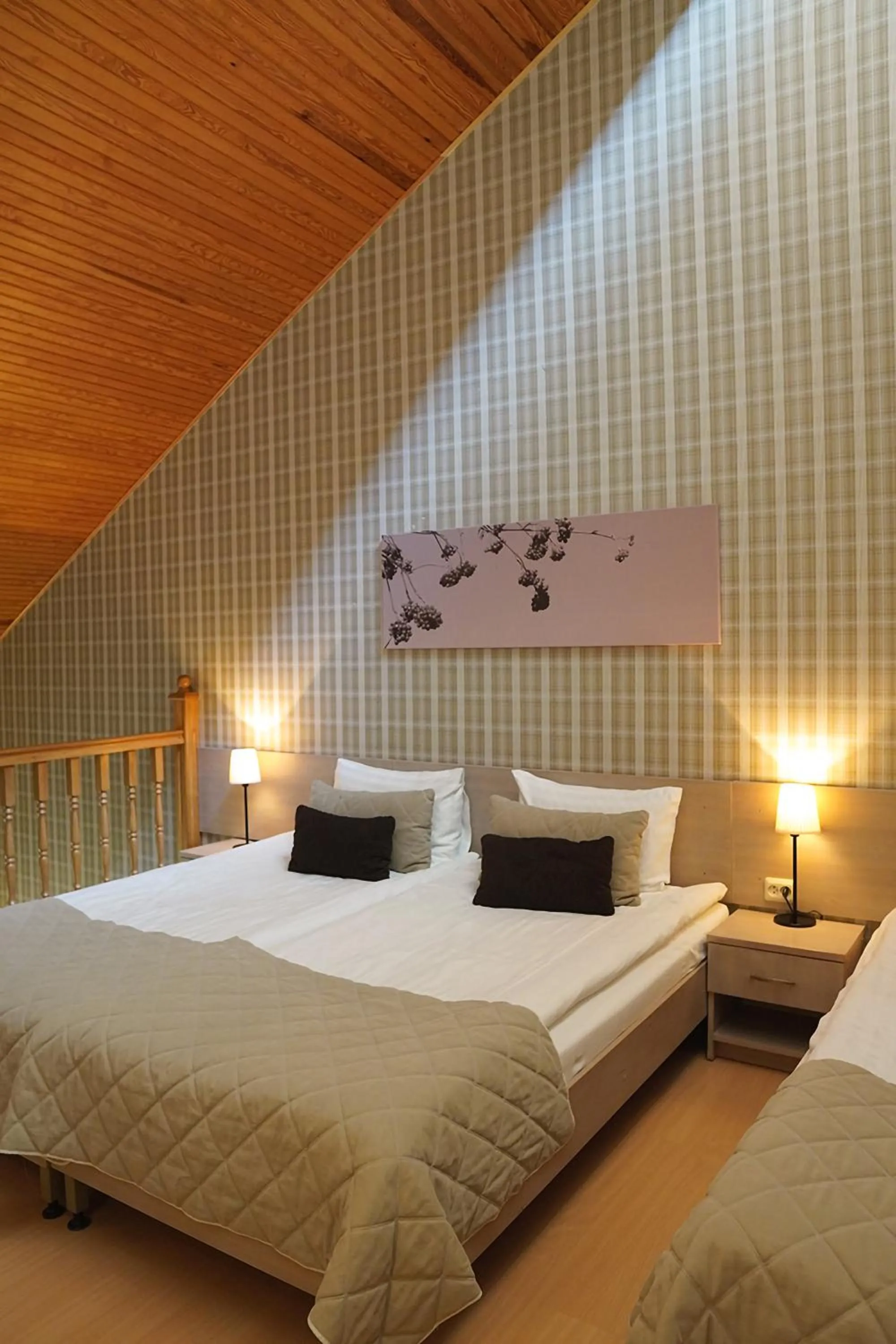 Bed in Nykščio Namai & SPA