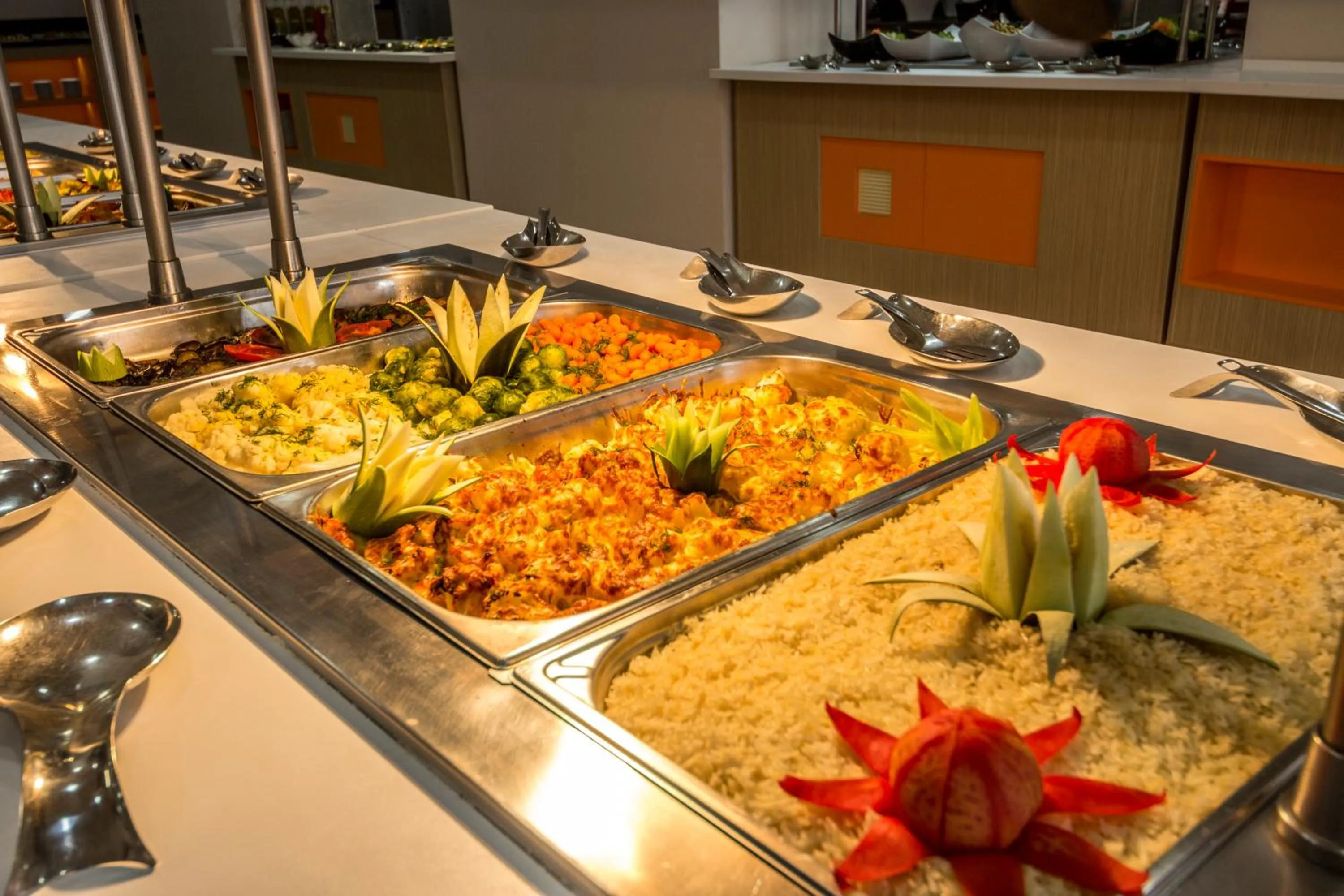 Buffet breakfast in Kuban Resort & Aquapark - All Inclusive