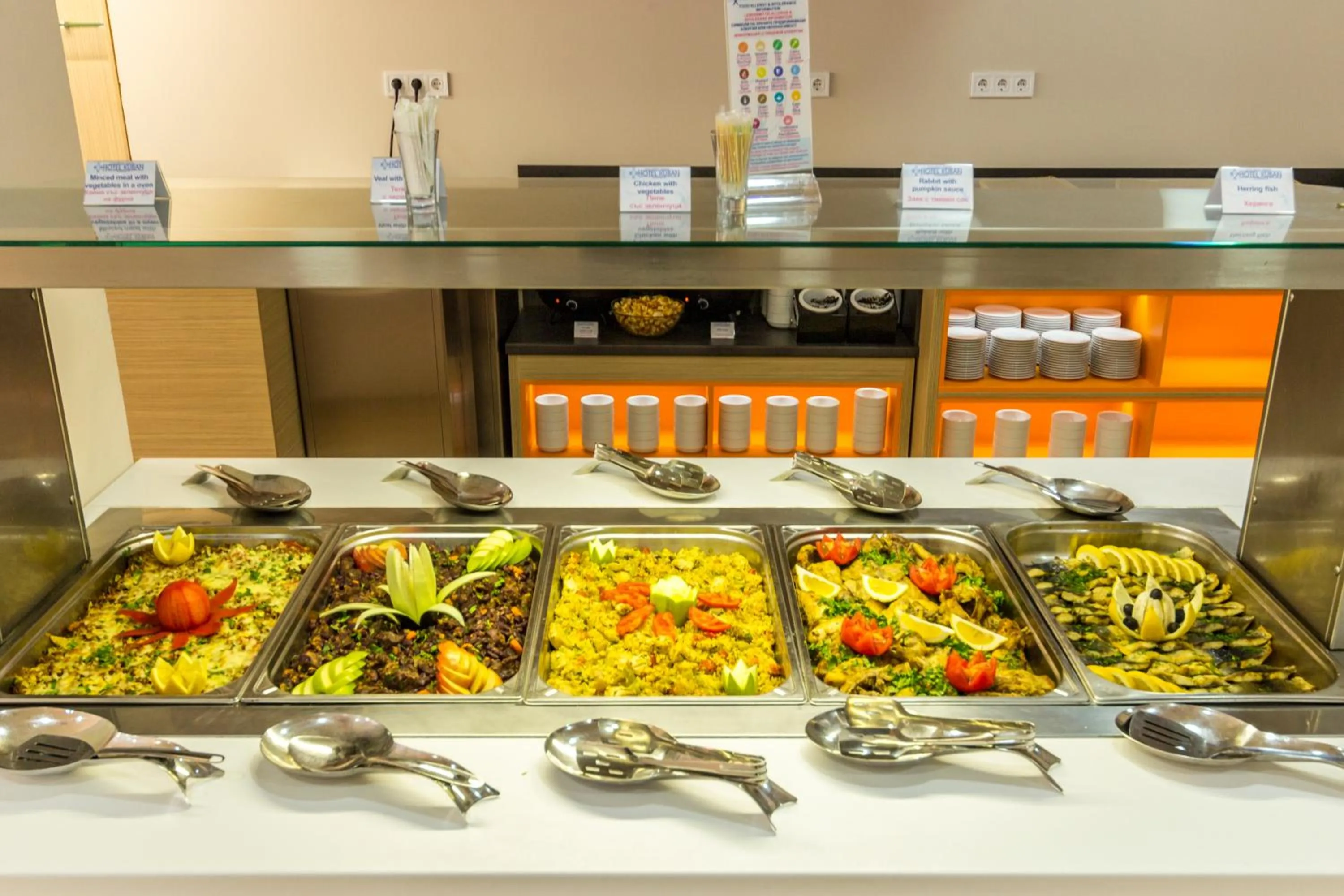 Food and drinks in Kuban Resort & Aquapark - All Inclusive