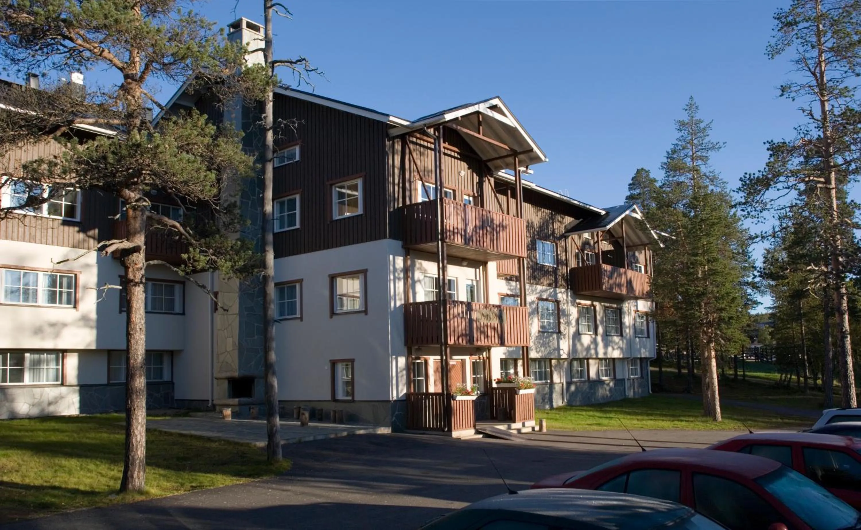 Property building in Santa's Hotel Tunturi