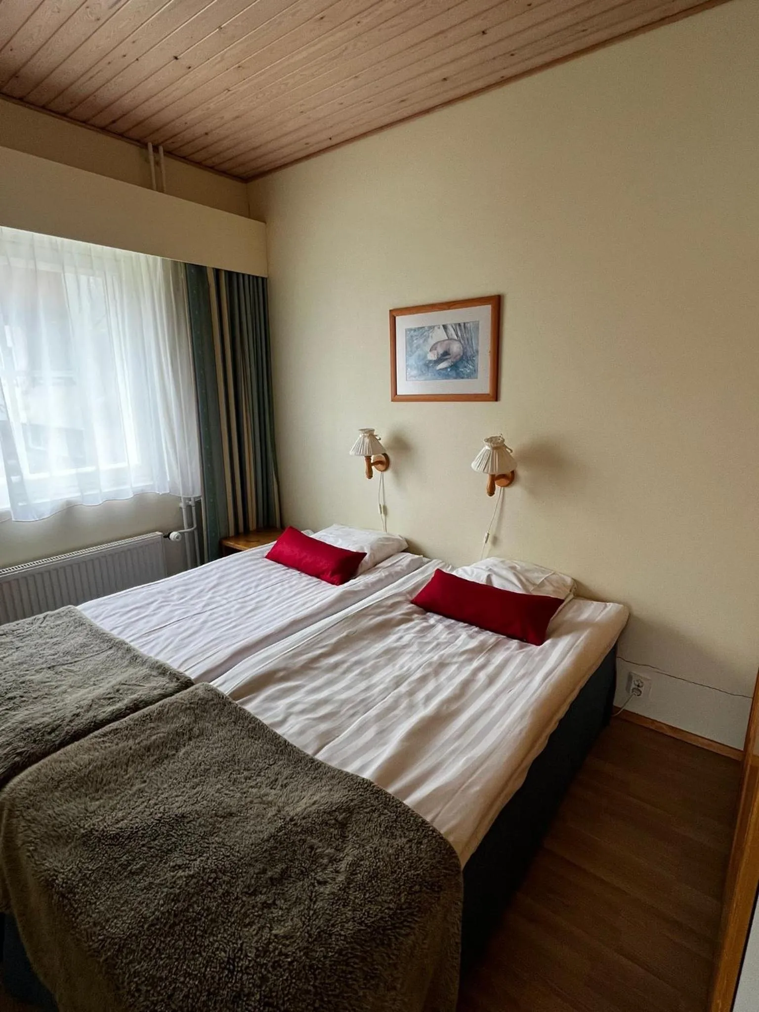 Bed in Santa's Hotel Tunturi