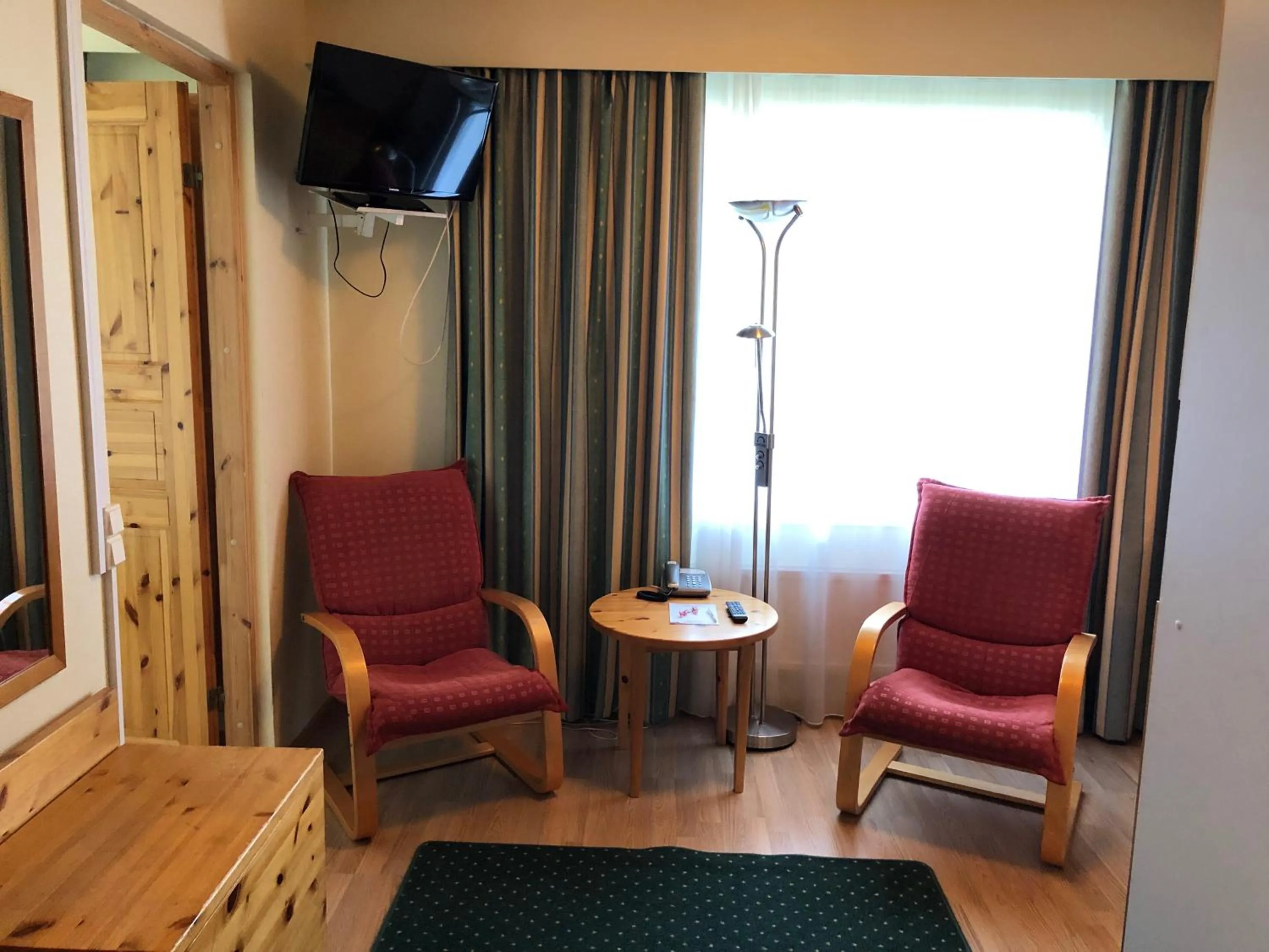 Seating area in Santa's Hotel Tunturi