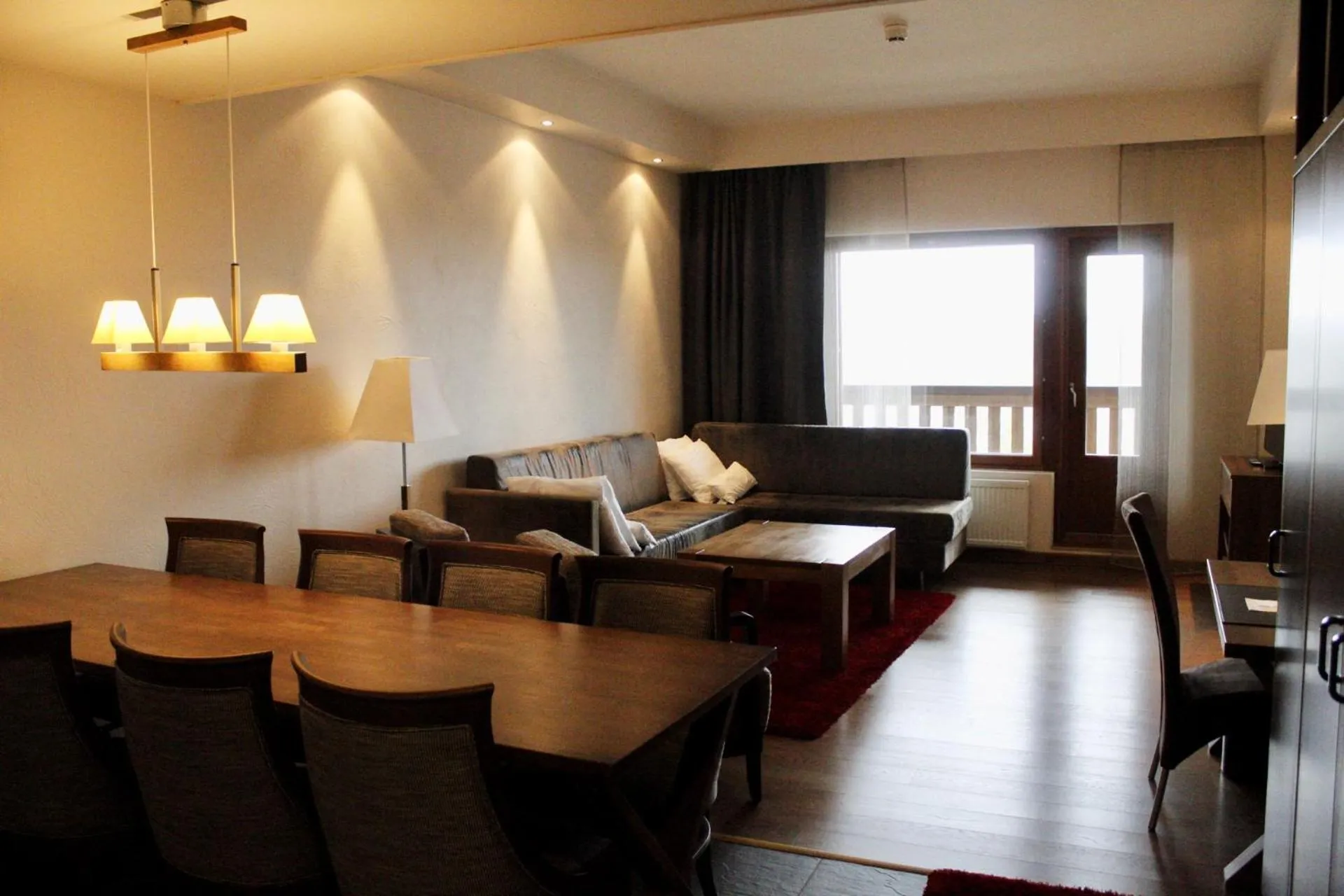 Living room in Santa's Hotel Tunturi