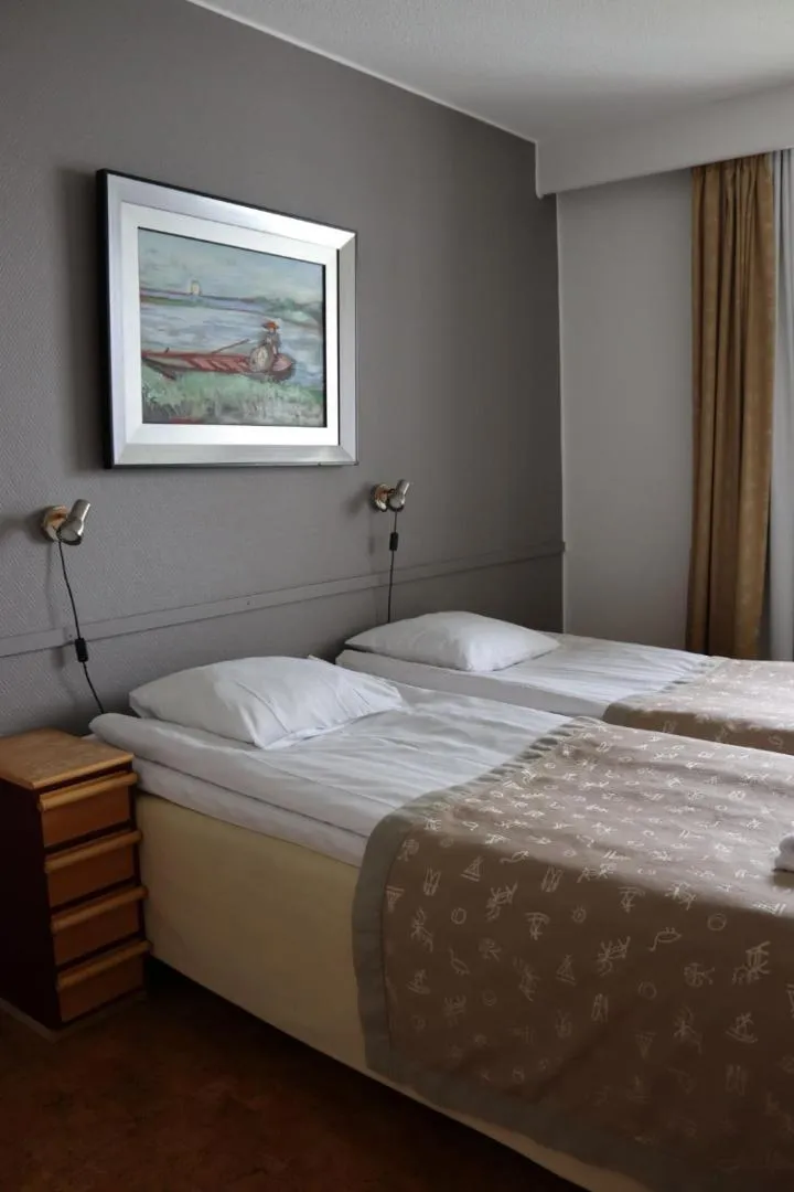 Bed in Santa's Hotel Tunturi