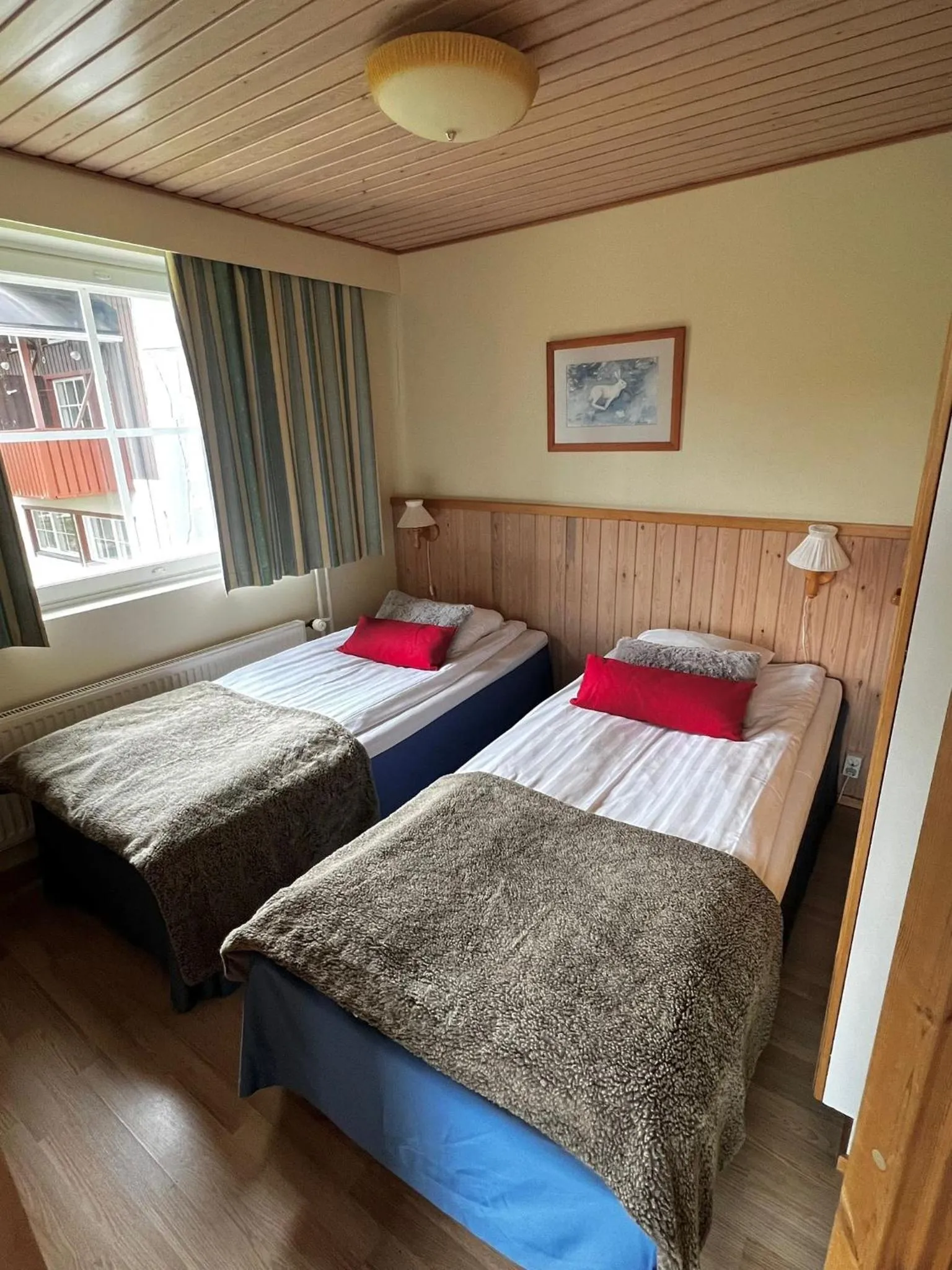 Bed in Santa's Hotel Tunturi