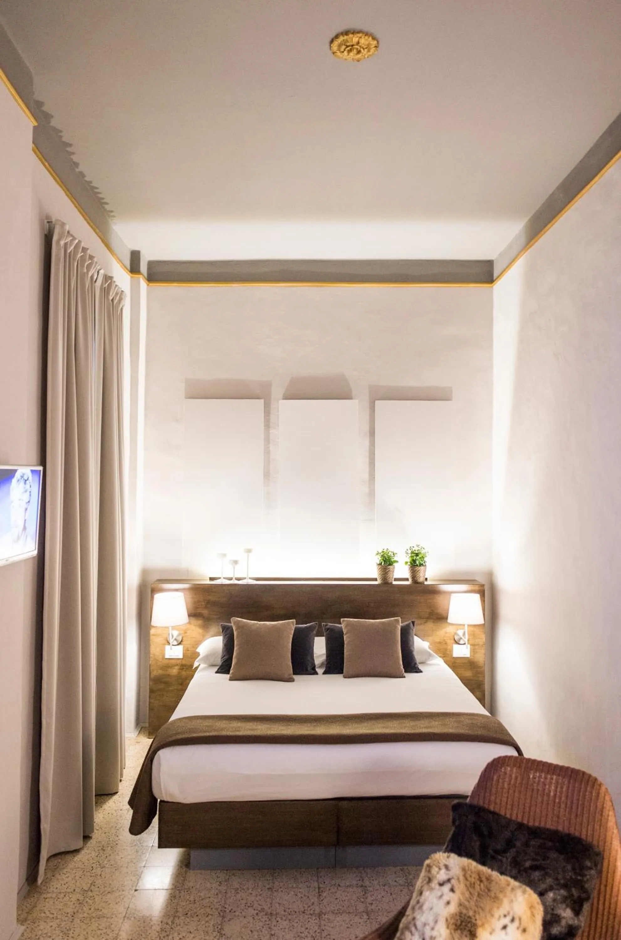 Bed in Palazzo del Papa