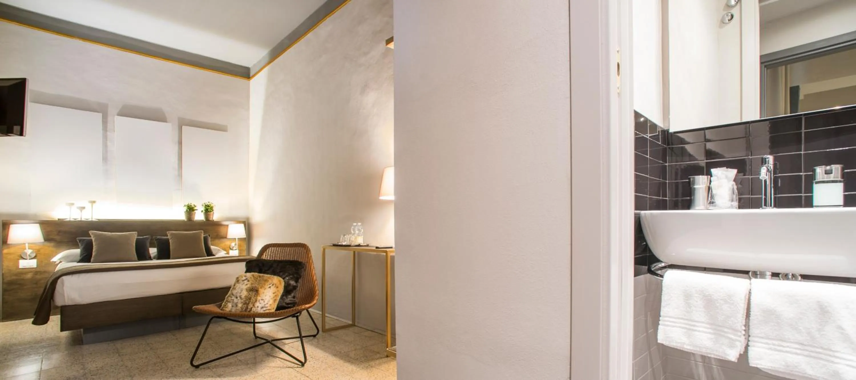 Bed in Palazzo del Papa