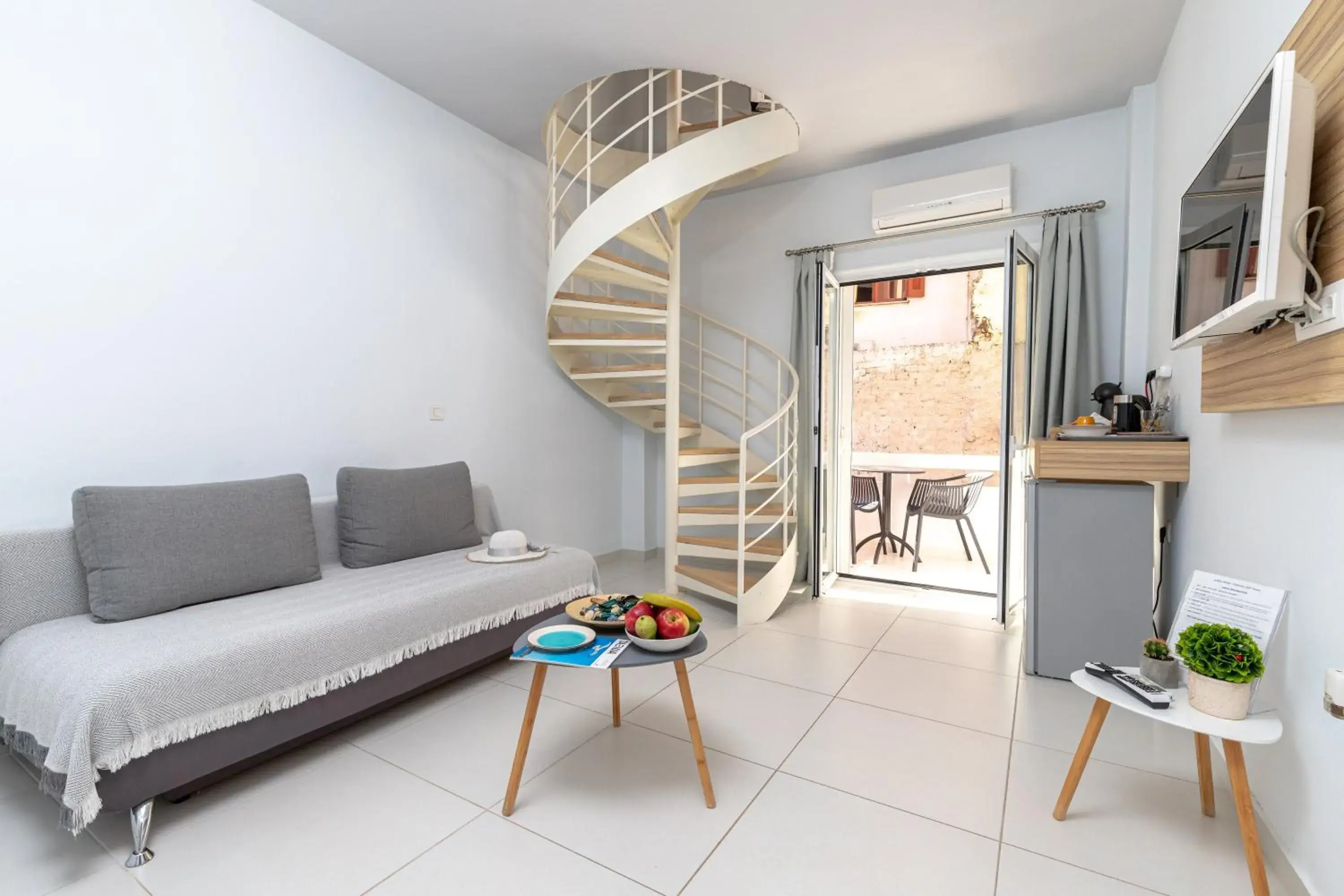 Junior Suite Split Level with Balcony in Notus Chania Crete Junior Suite Split Level with Balcony in Notus Chania Crete