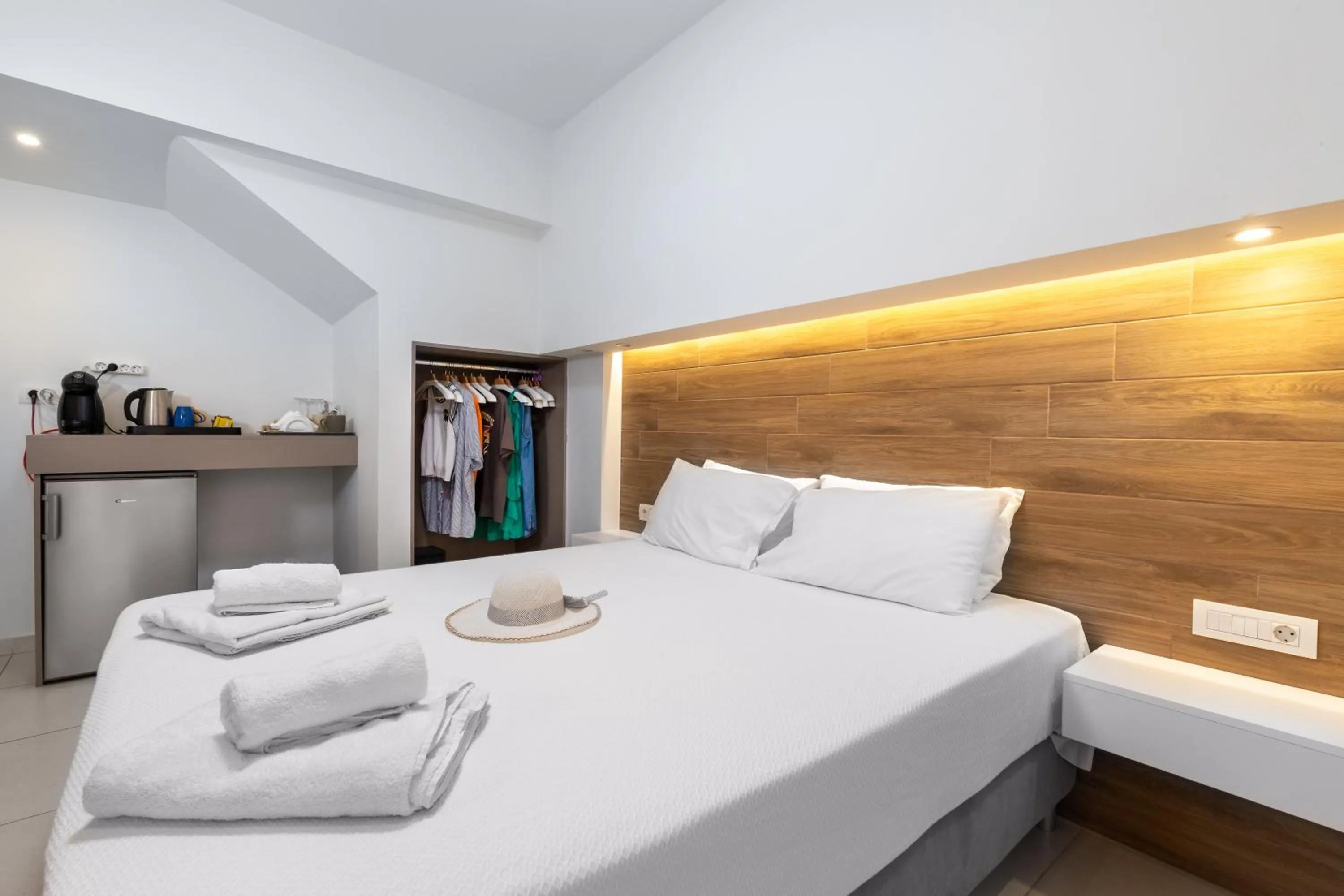 Bedroom, Bed in Notus Chania Crete