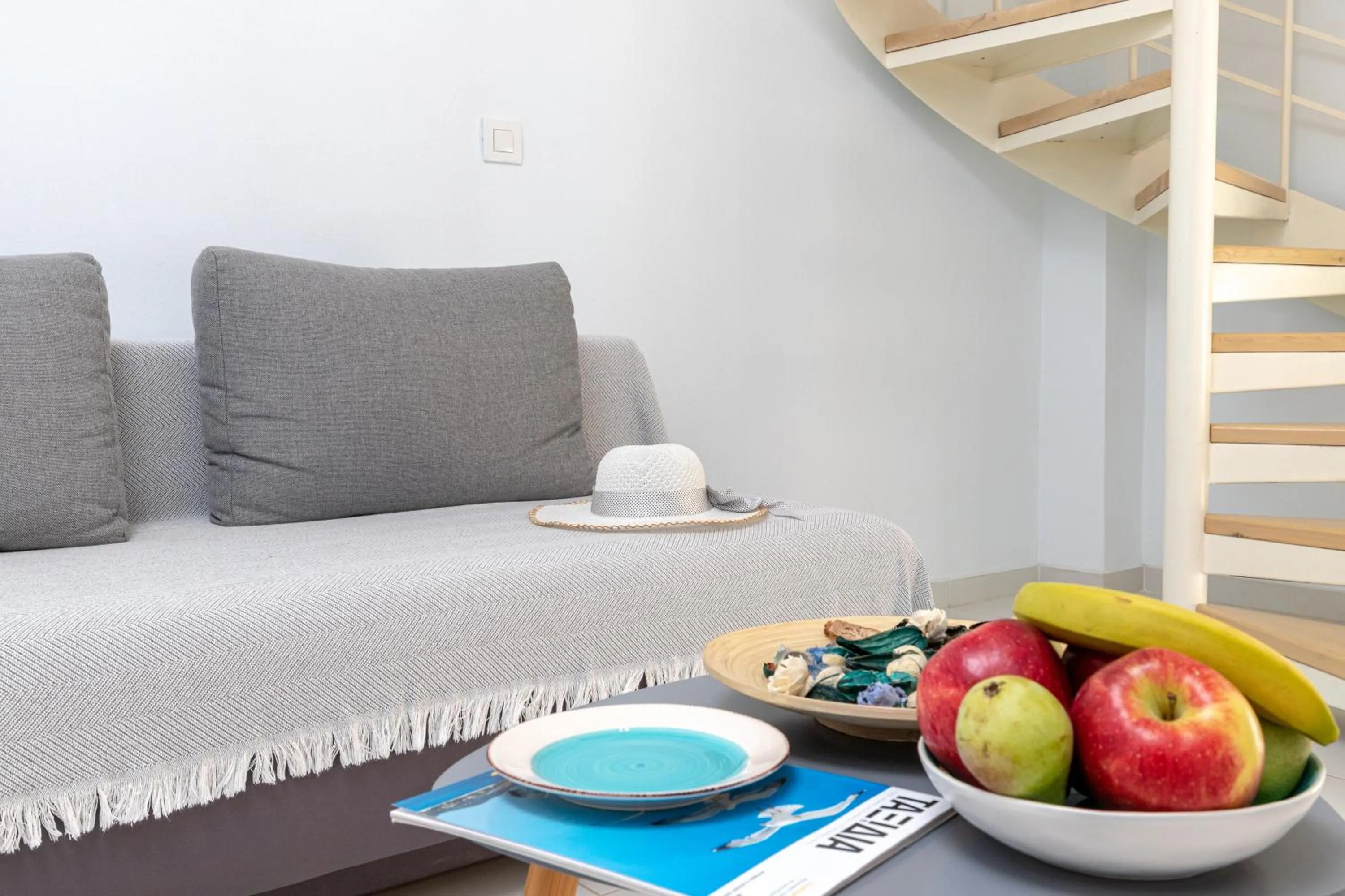 Seating area in Notus Chania Crete