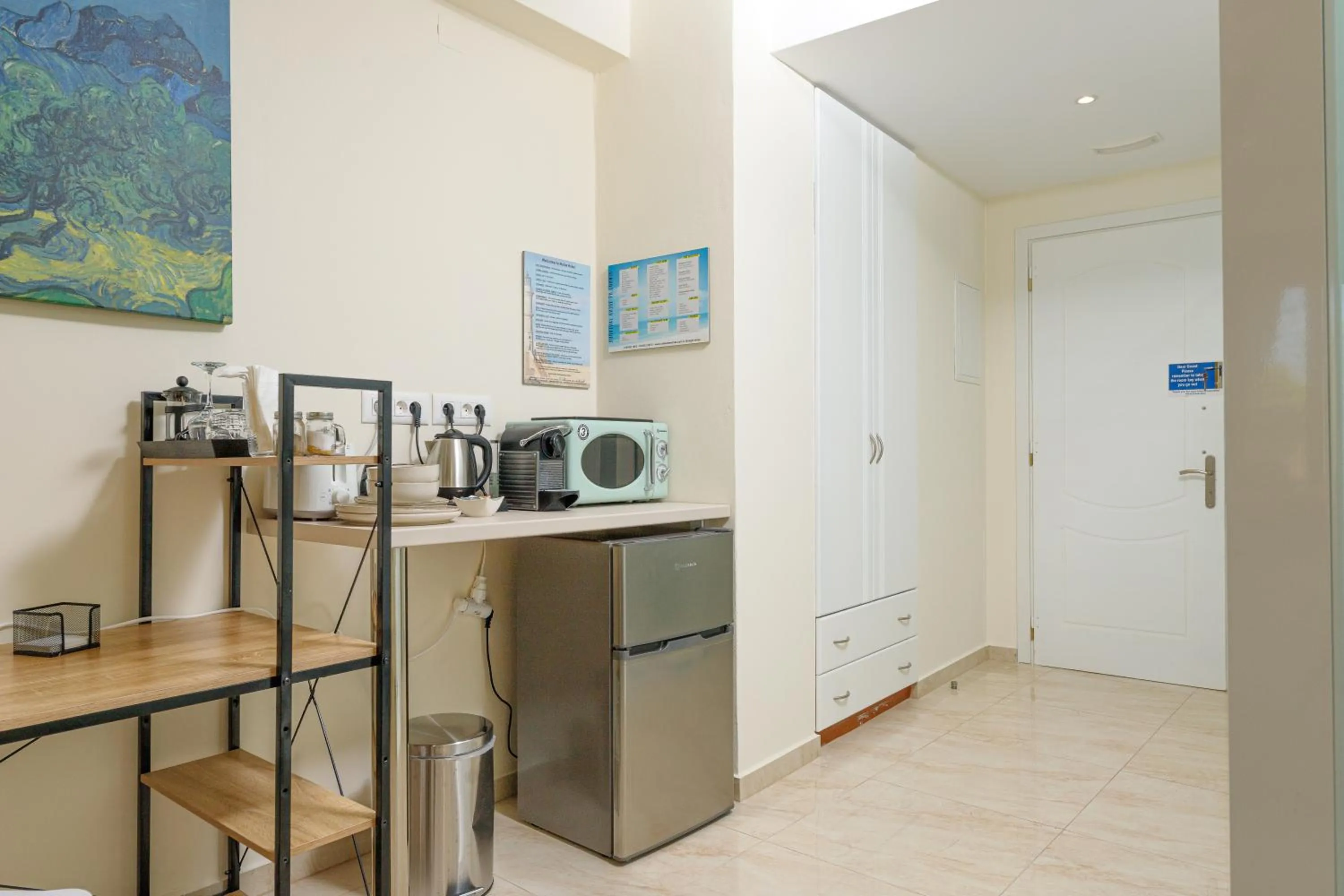 Coffee/tea facilities in Notus Chania Crete